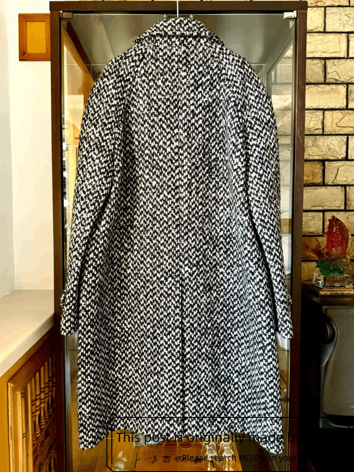 Celine Sz 52 Celine 19AW Runway Snowing Wool Coat mojos16061212 Size US L / EU 52-54 / 3 - 4 Thumbnail