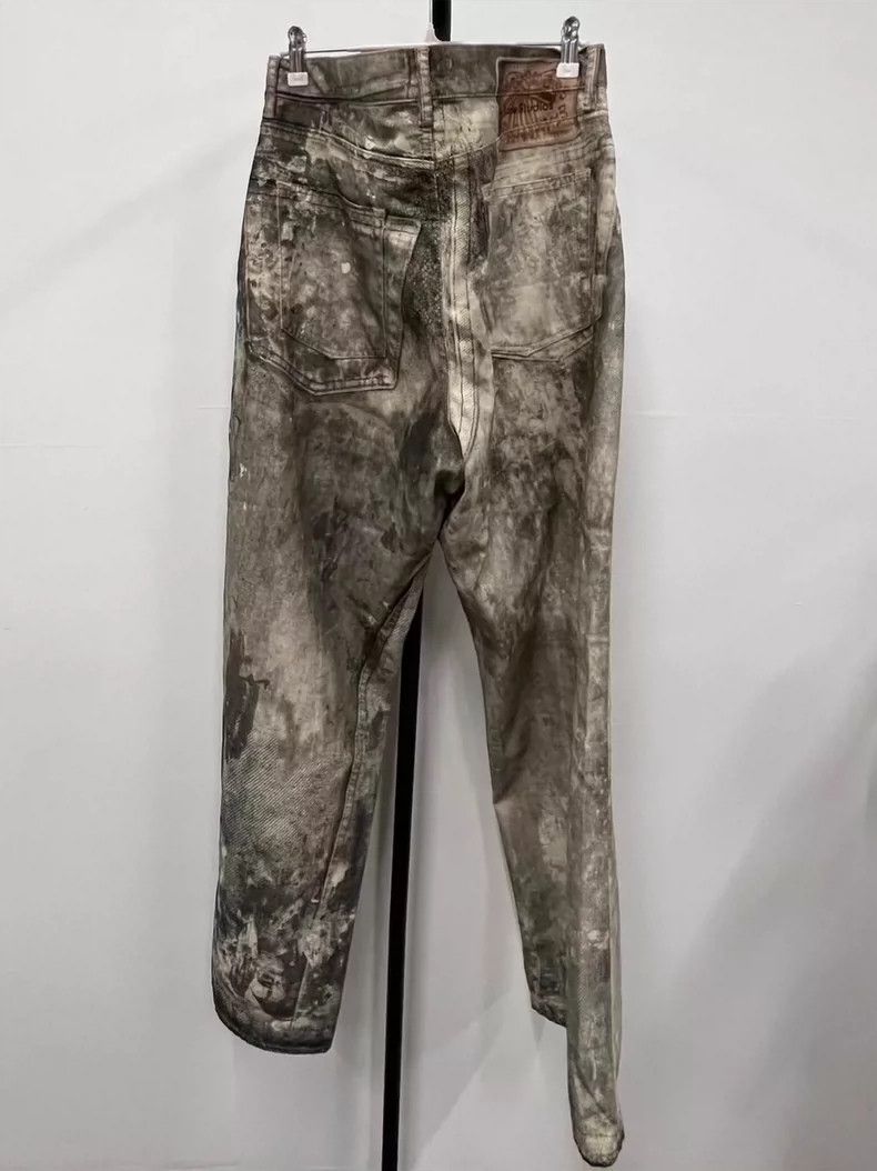 Acne Studios acne studios Mud dyed waste earth inkjet jeans 2504-Nextarr Size US 34 / EU 50 - 2 Thumbnail