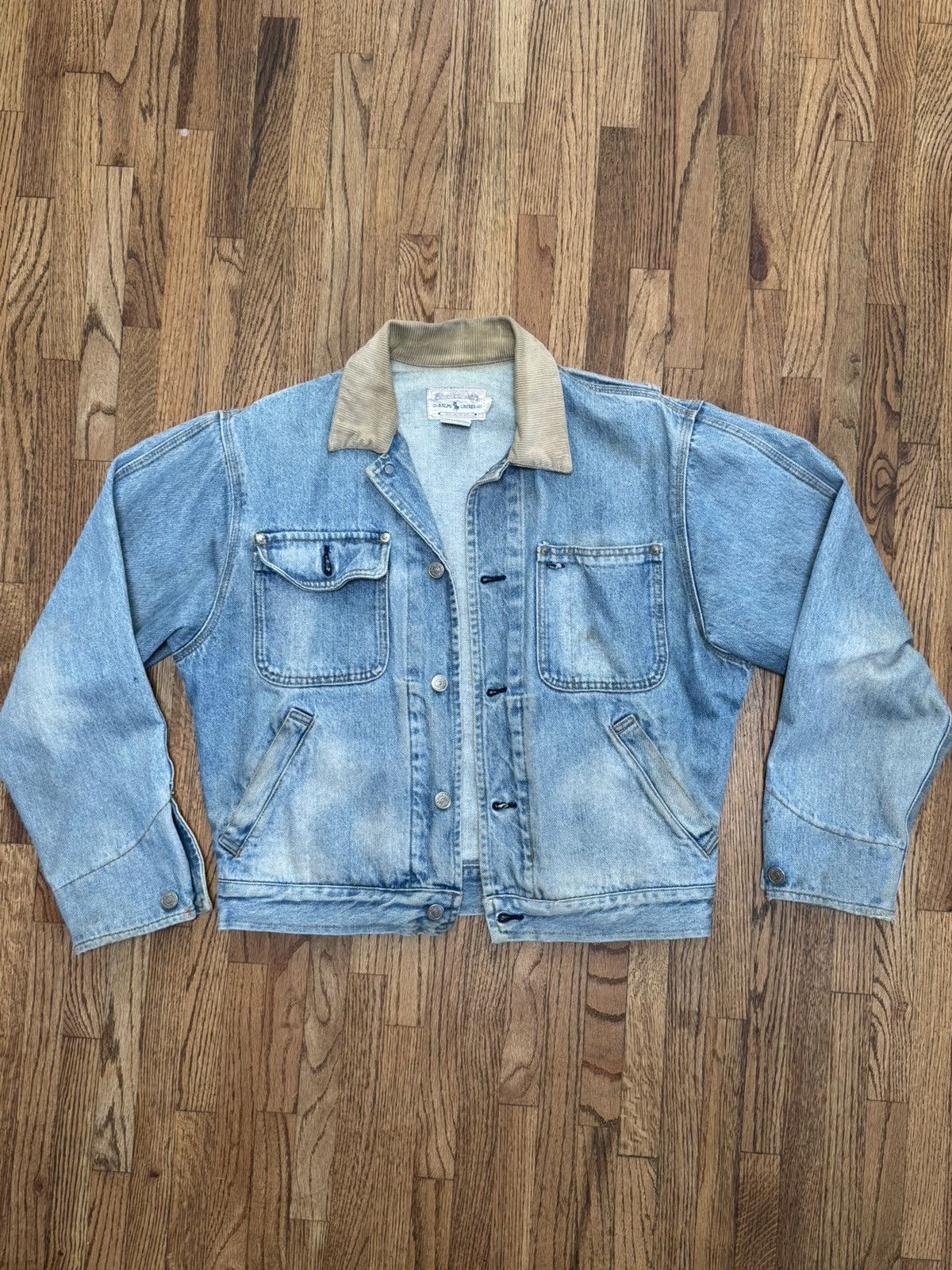 Ralph Lauren Vintage Ralph Lauren Indian Chief Denim Ranch Jacket Size US M / EU 48-50 / 2 - 1 Thumbnail