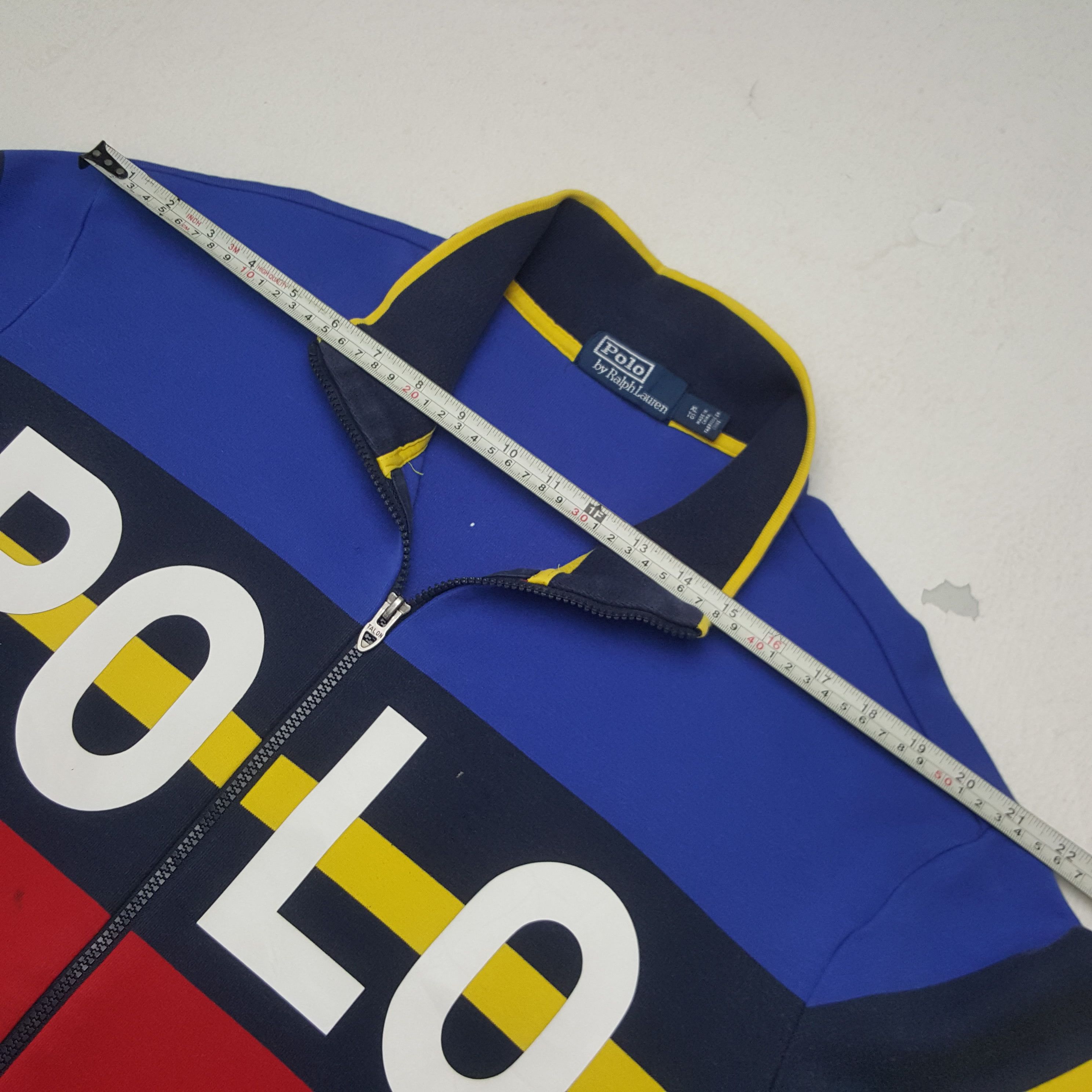 Polo Ralph Lauren × Vintage Vintage Polo by Ralph Lauren American Brand Zipper Jacket Size US XL / EU 56 / 4 - 5 Thumbnail