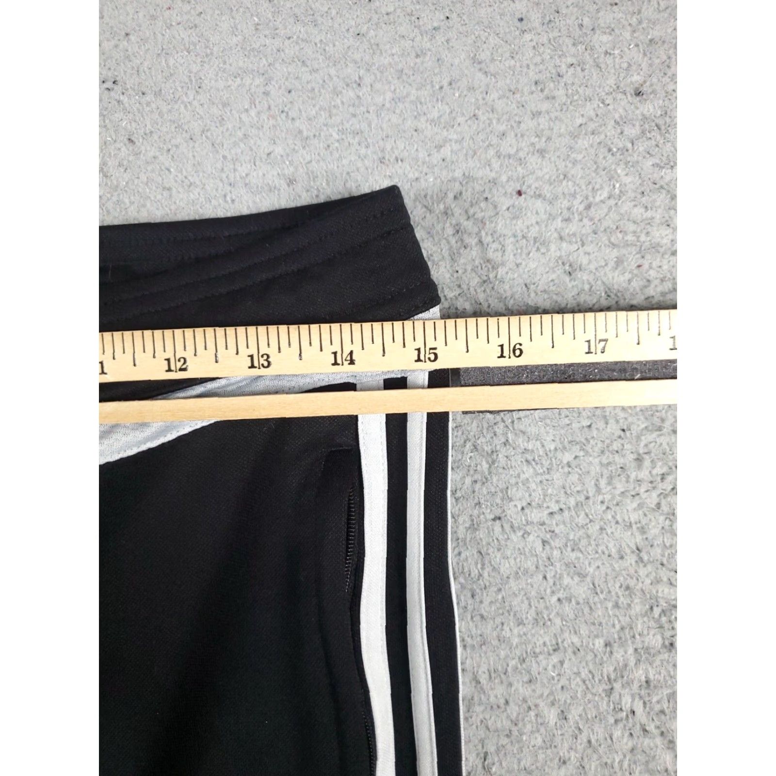 Adidas ADIDAS Jogger Pants Womens Small Black Solid Activewear Athleisure Size 28" / US 6 / IT 42 - 3 Thumbnail