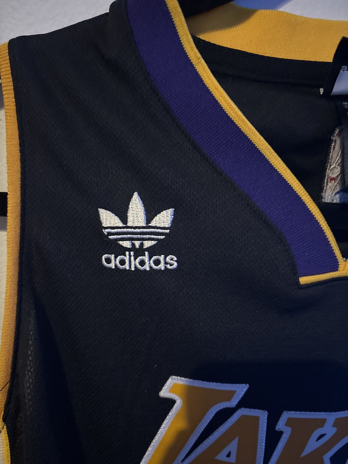 Adidas × NBA RARE Adidas Kobe Bryant Lakers 24 Jersey Black Mamba Size US L / EU 52-54 / 3 - 4 Thumbnail