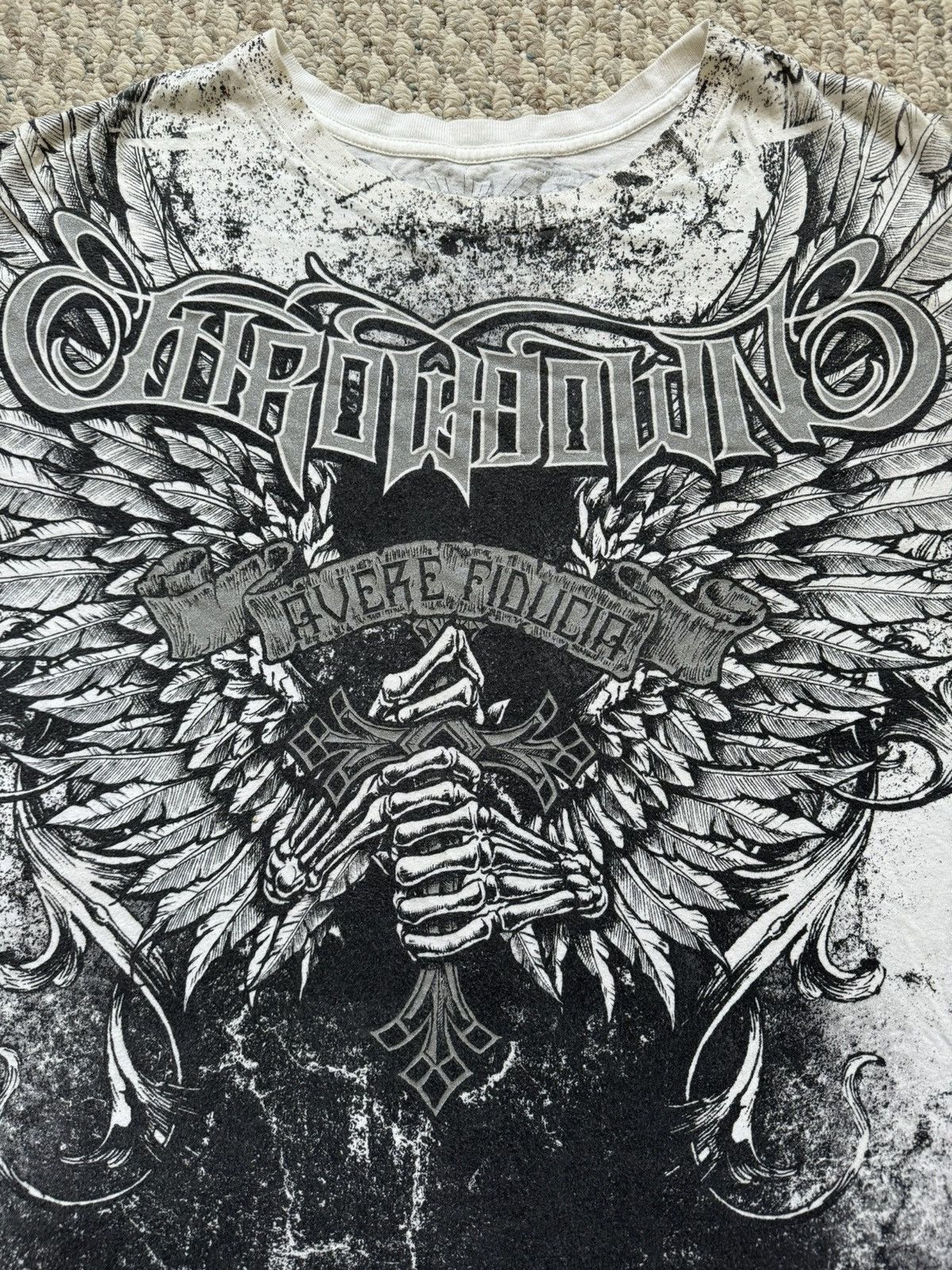Affliction Y2K Throwdown Shirt (XXL) Size US XXL / EU 58 / 5 - 2 Thumbnail