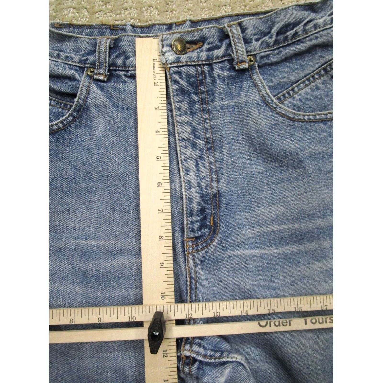 Vintage VINTAGE Lawman Jeans Women 28x30 Blue High Rise Western Mom Pants 90s Cowboy Retro Light Wash Jeans Womens Size 28" / US 6 / IT 42 - 7 Thumbnail