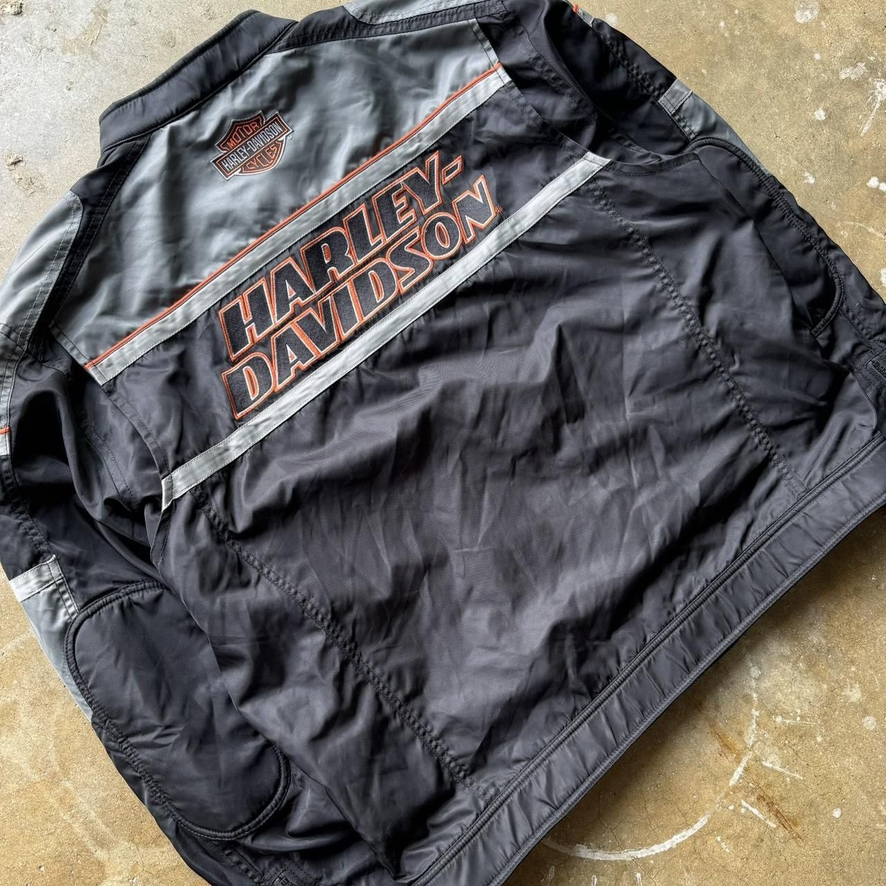 Harley Davidson × Vintage Vintage Harley Davidson Motorcycle Jacket Size US XL / EU 56 / 4 - 2 Thumbnail