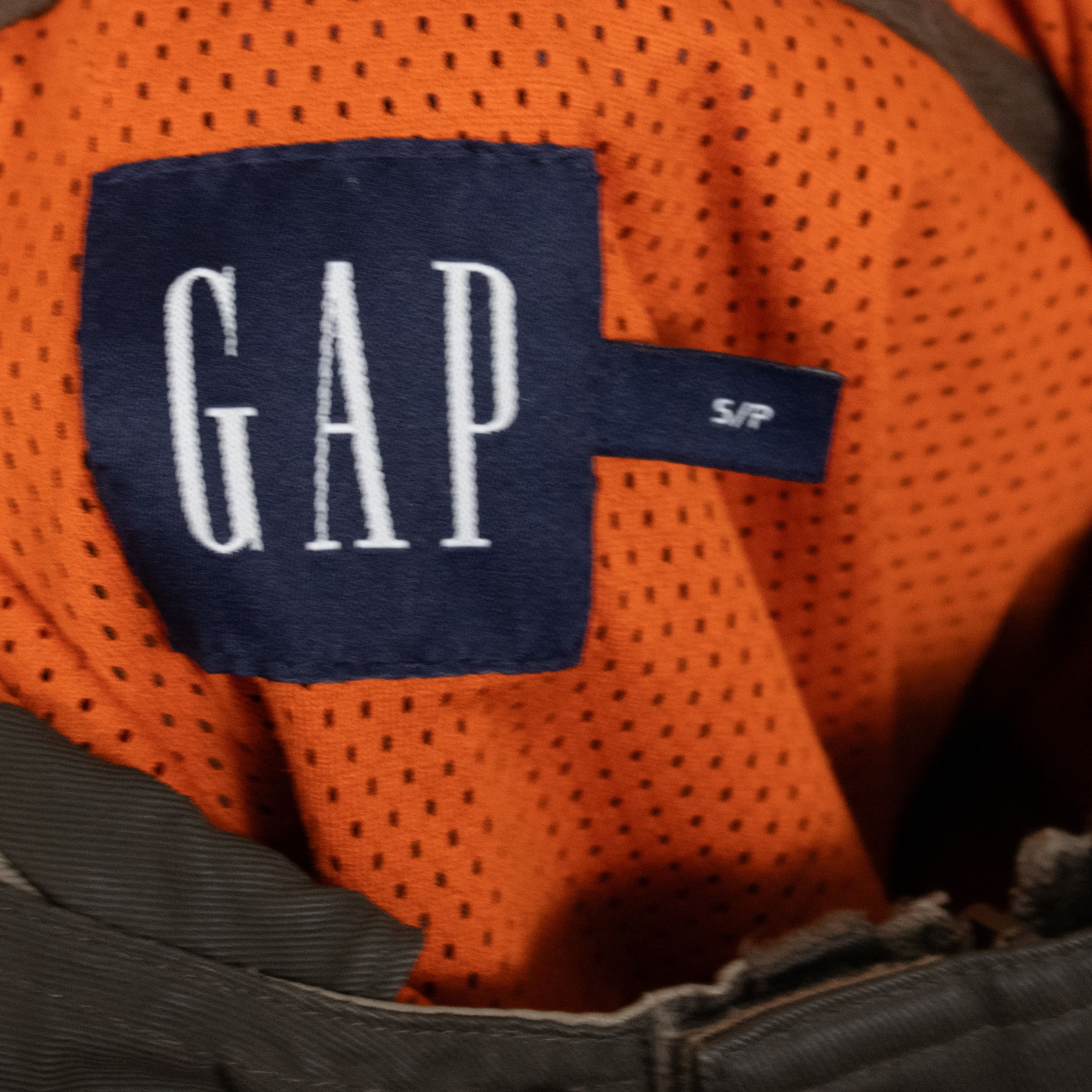 Gap Vintage VTG 1990's Gap Faux Leather Brown Anorak Jacket Size US S / EU 44-46 / 1 - 5 Thumbnail