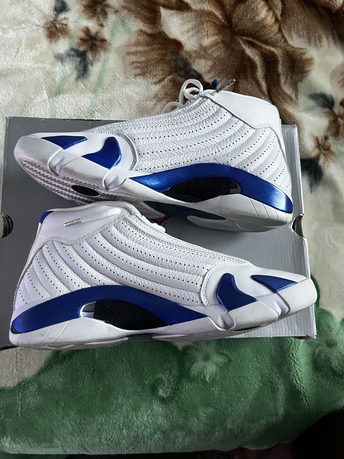 Jordan Brand Jordan 14 Hyper Royal Size US 12 / EU 45 - 4 Thumbnail