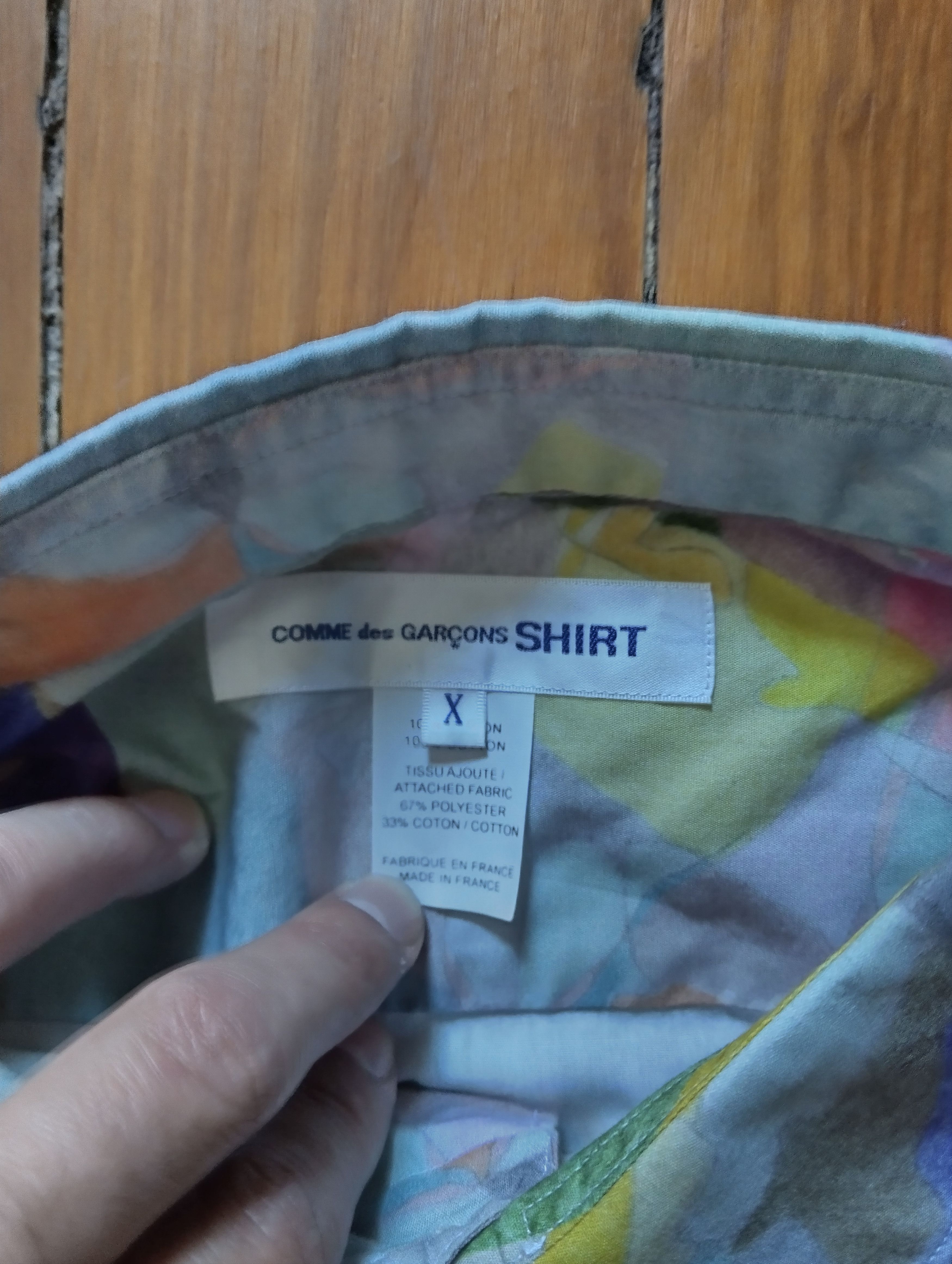 Comme des Garcons SHIRT FW 2017 Comme Des Garcons Shirt x Candida Alvarez Size US XL / EU 56 / 4 - 5 Thumbnail
