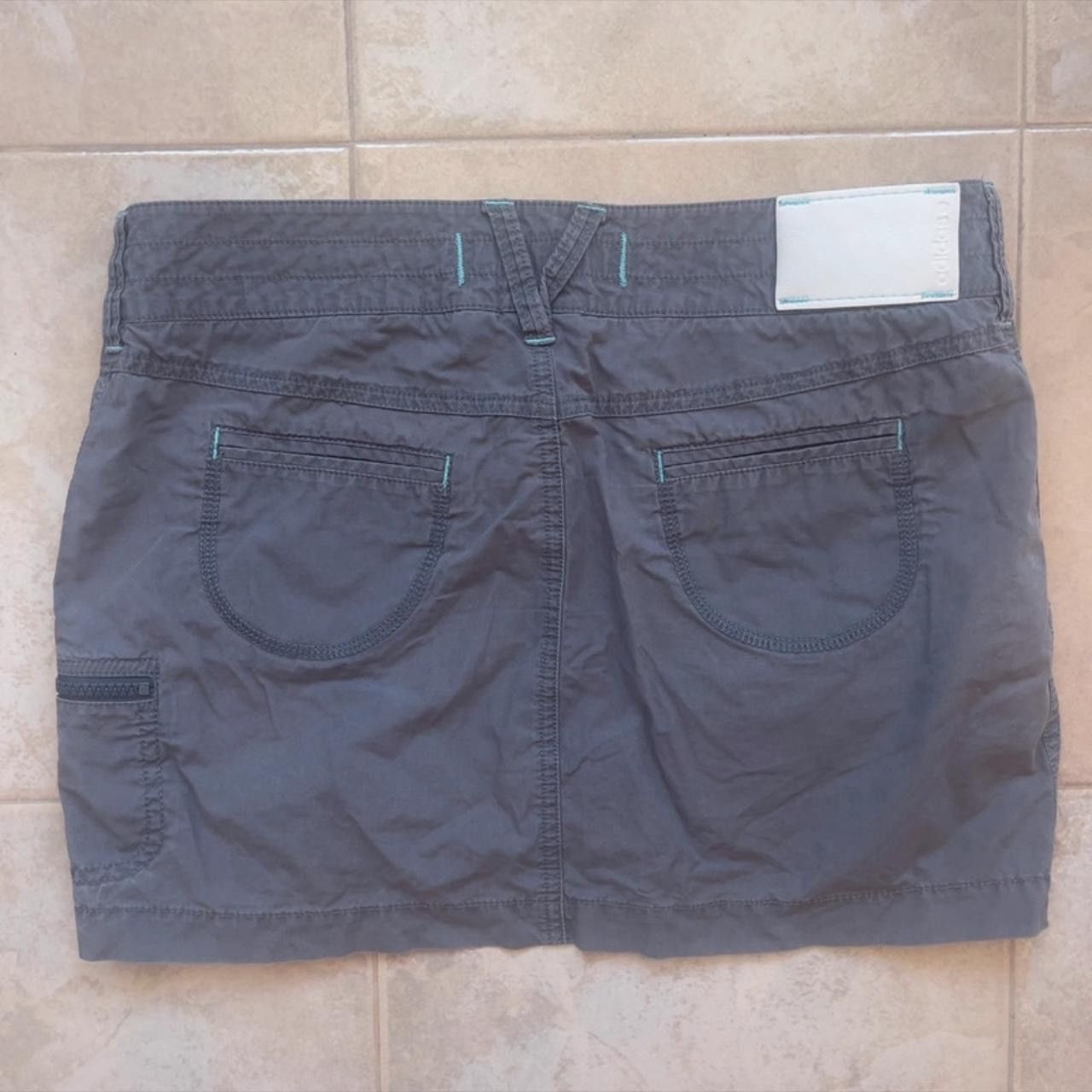 Adidas Adidas Neo Label Short Skirt Size 12 UK Grey Cotton Size 30" / US 8 / IT 44 - 7 Thumbnail