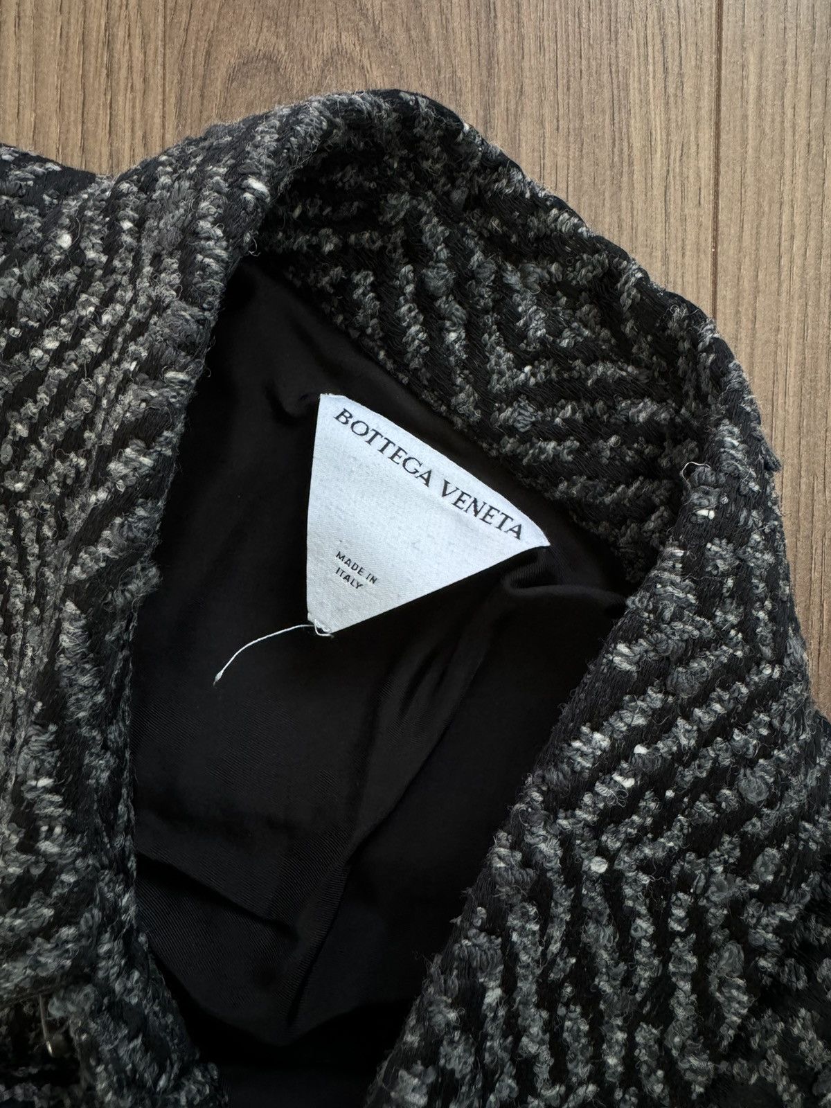 Bottega Veneta Bottega Veneta Herringbone wool blend jacket Size US L / EU 52-54 / 3 - 6 Thumbnail