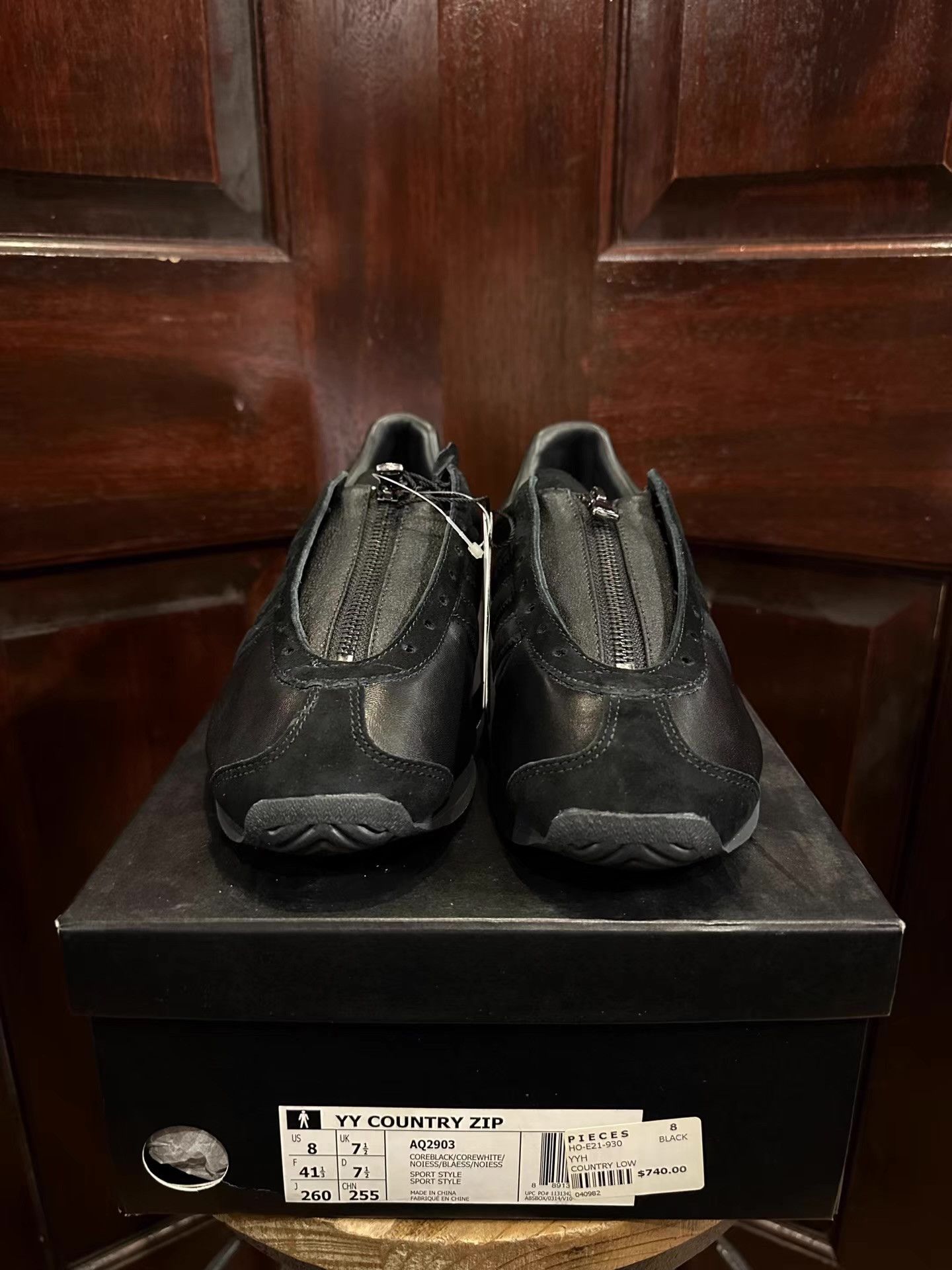 Yohji Yamamoto Yohji Yamamoto pour Homme Adidas rare collaboration Ｑ25 Size US 7.5 / IT 37.5 - 1 Thumbnail
