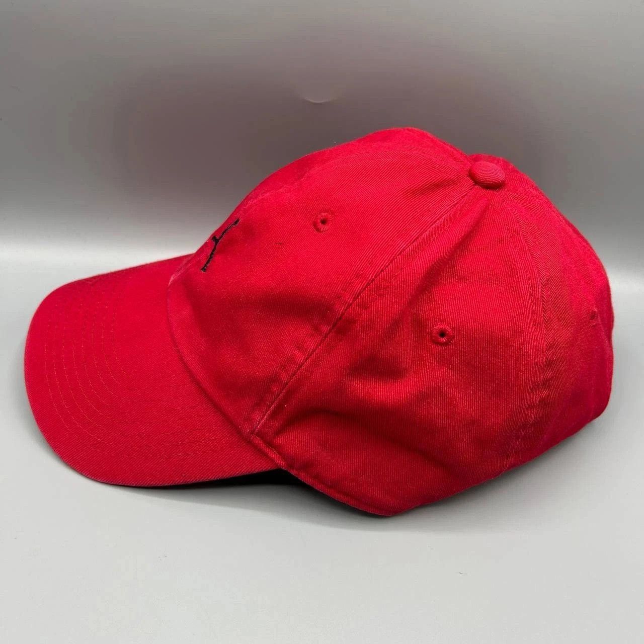 Jordan Brand Air Jordan Hat Men Red Embroidered Strap Back Cap Cotton Size ONE SIZE - 8 Thumbnail