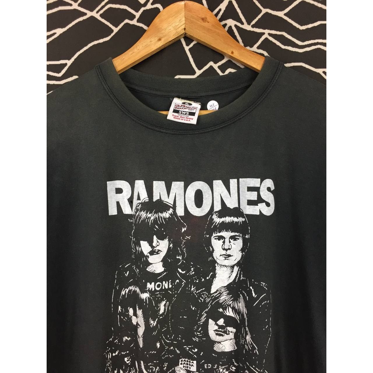 Band Tees × Vintage Vtg Ramones American Punk Rock Band Made In Usa Tee Size US XL / EU 56 / 4 - 3 Thumbnail