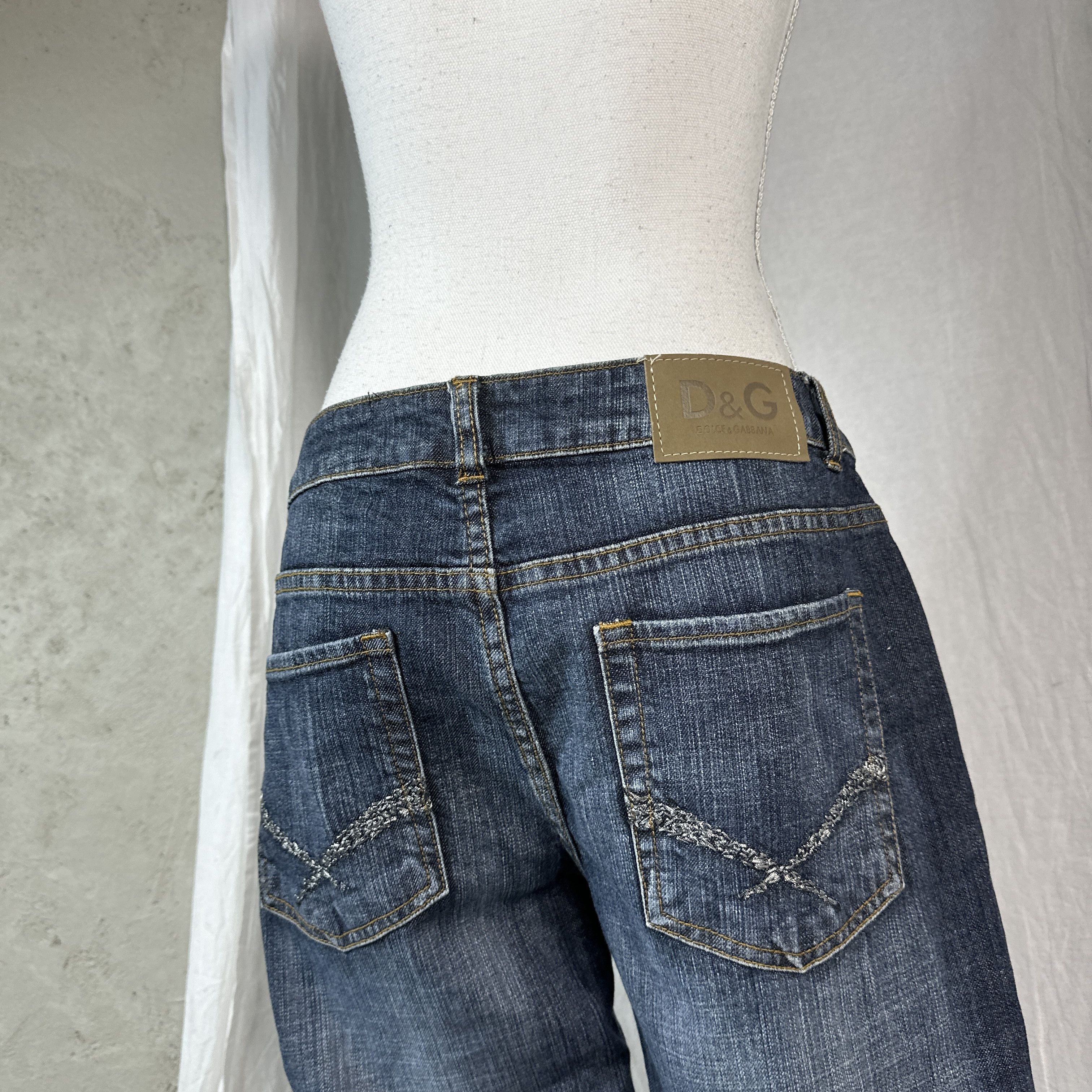 Dolce & Gabbana × Vintage Vintage Dolce & Gabbana Y2K Jeans Size US 32 / EU 48 - 7 Thumbnail