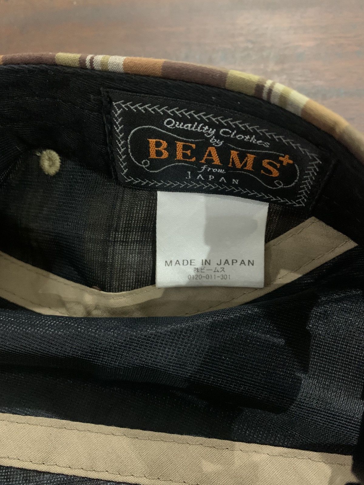Beams Plus × Japanese Brand Beams Japan 5 Panel Cap Size ONE SIZE - 4 Thumbnail
