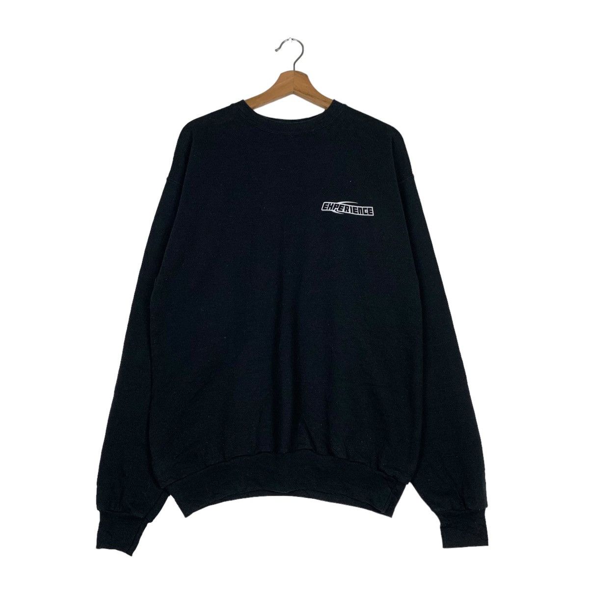Hanes EXPERIENCE Keep it Real Life Big Logo Sweatshirts #0742-C34 Size US M / EU 48-50 / 2 - 4 Thumbnail