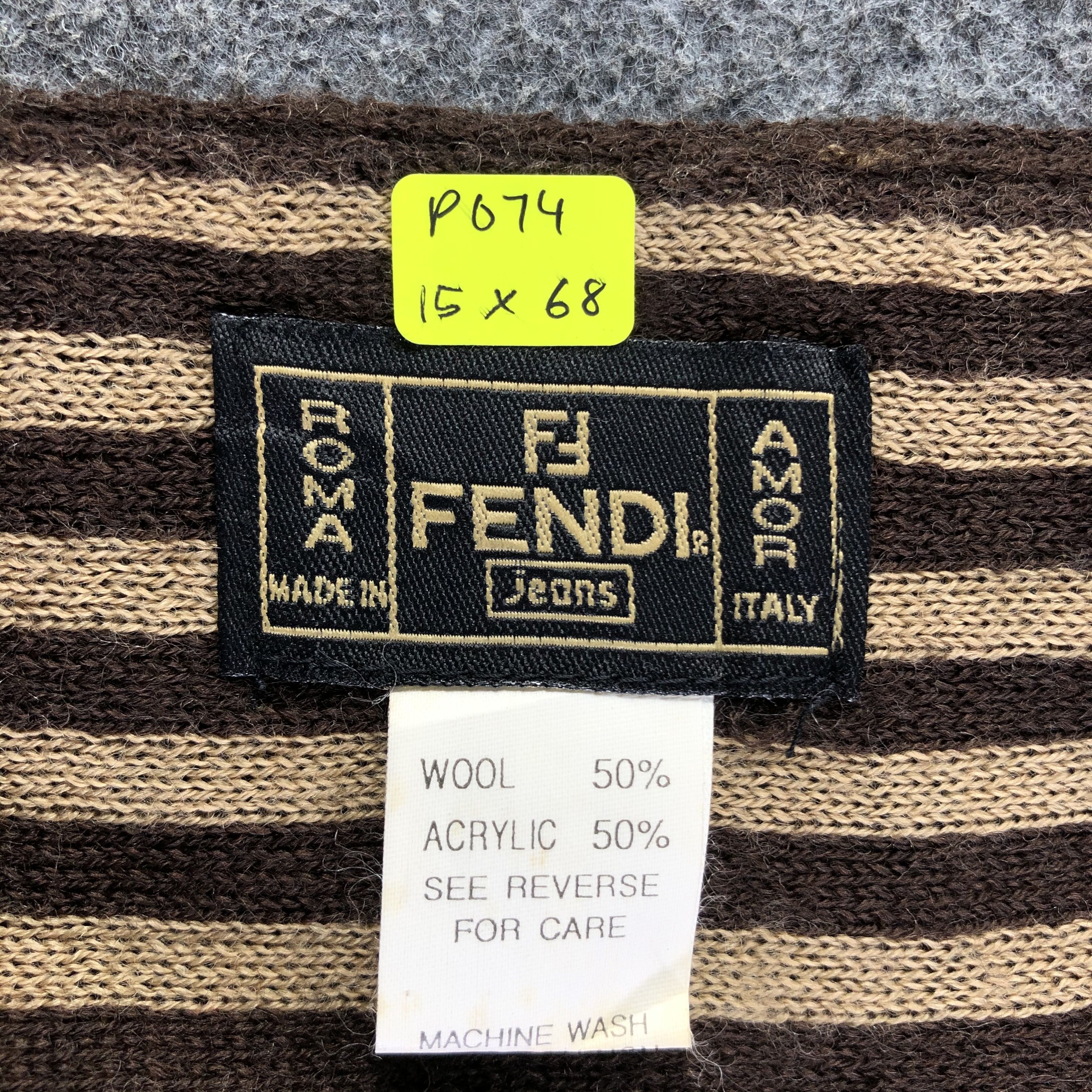 Fendi Fendi Scarf / Muffler / Neckwear P074 Size ONE SIZE - 8 Thumbnail