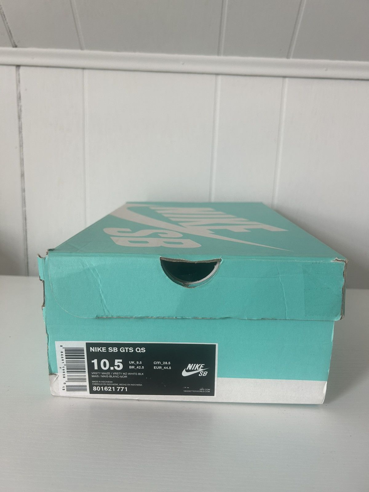 Nike × Supreme Supreme x Nike SB GTS QS 2015 Size US 10.5 / EU 43-44 - 10 Thumbnail