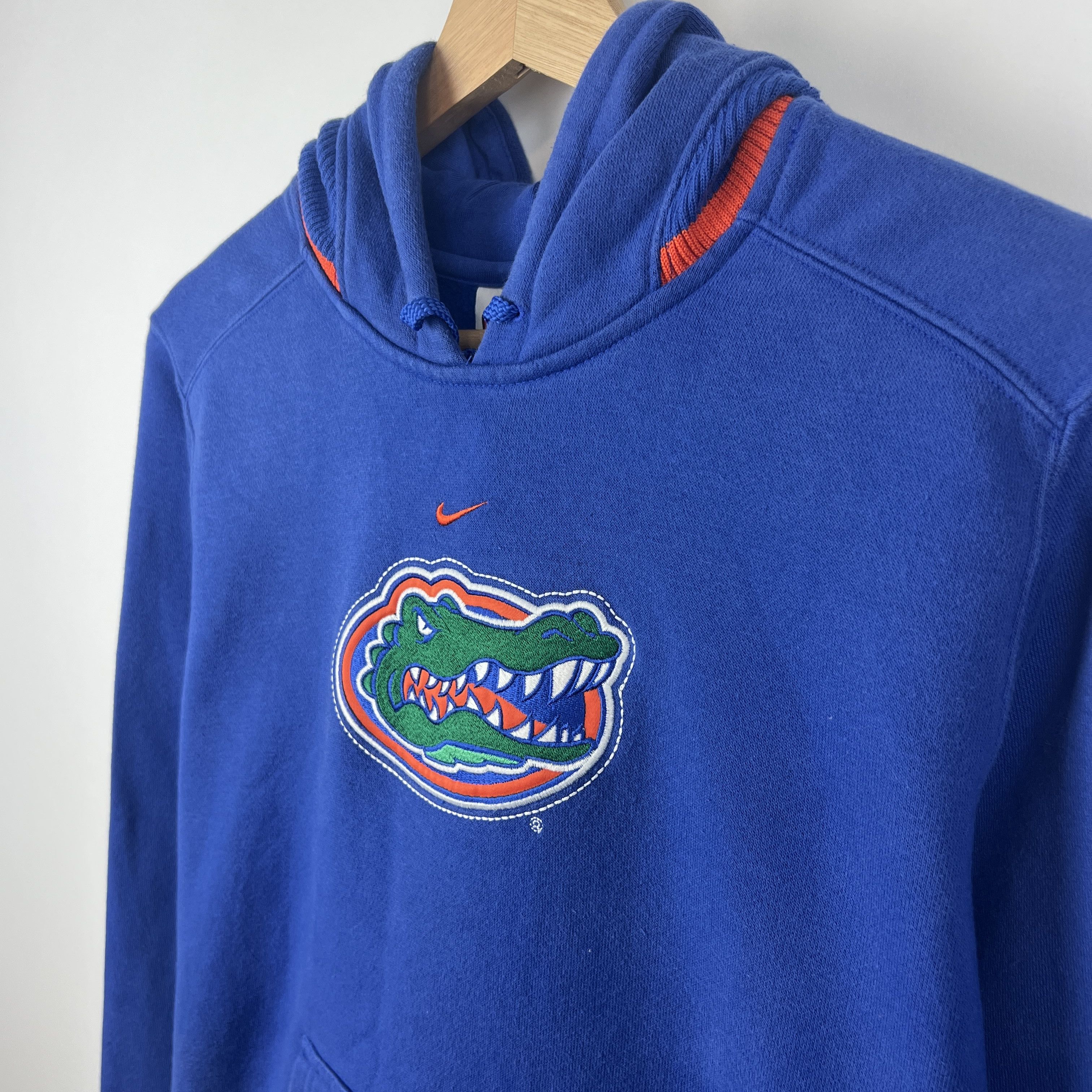 NCAA × Nike Vintage Nike Florida Gators Middle Swoosh Hoodie Size S / US 4 / IT 40 - 2 Thumbnail
