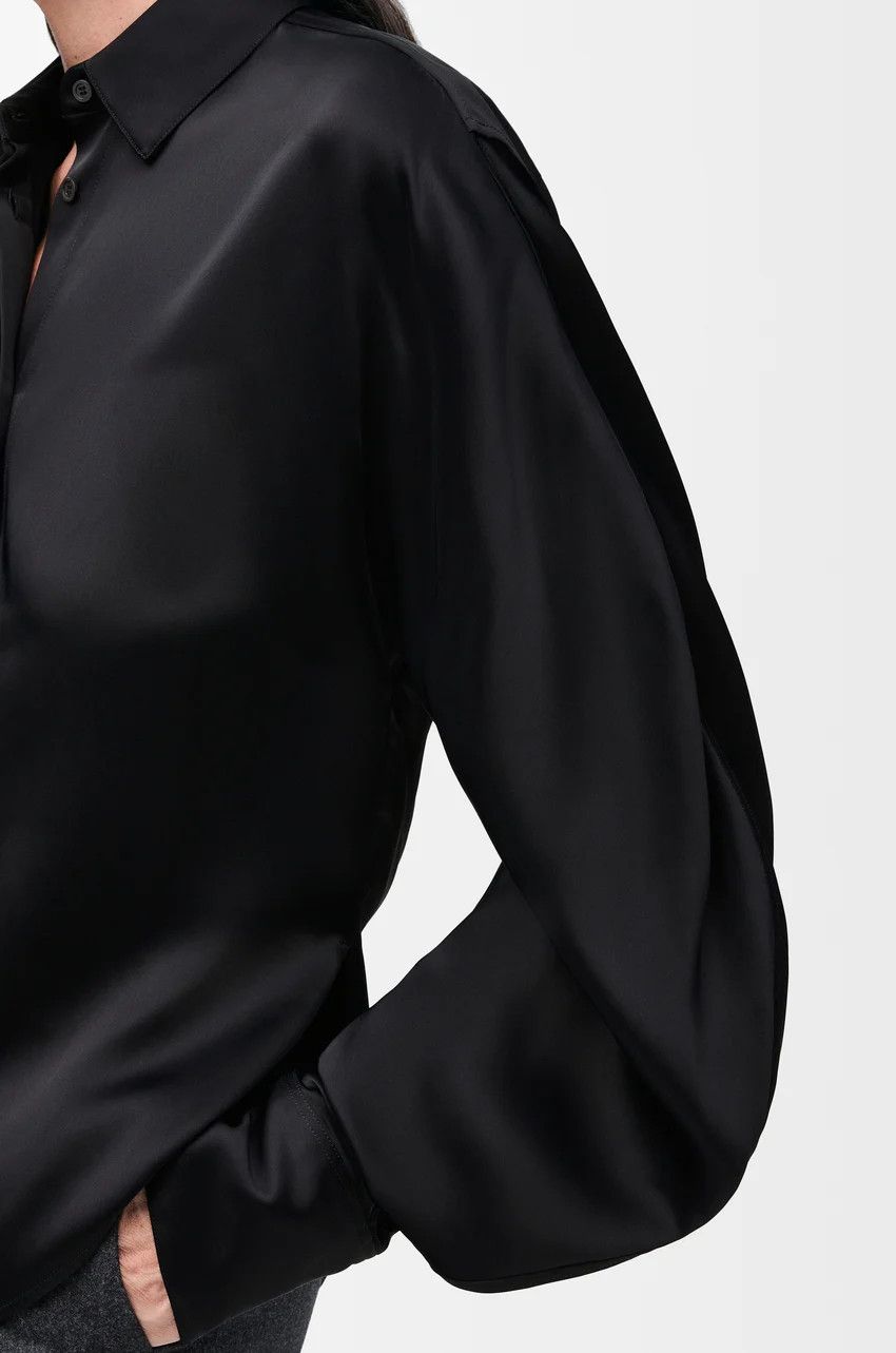 Loewe o1loc1c0525 Shirts in Black Size L / US 10 / IT 46 - 4 Thumbnail