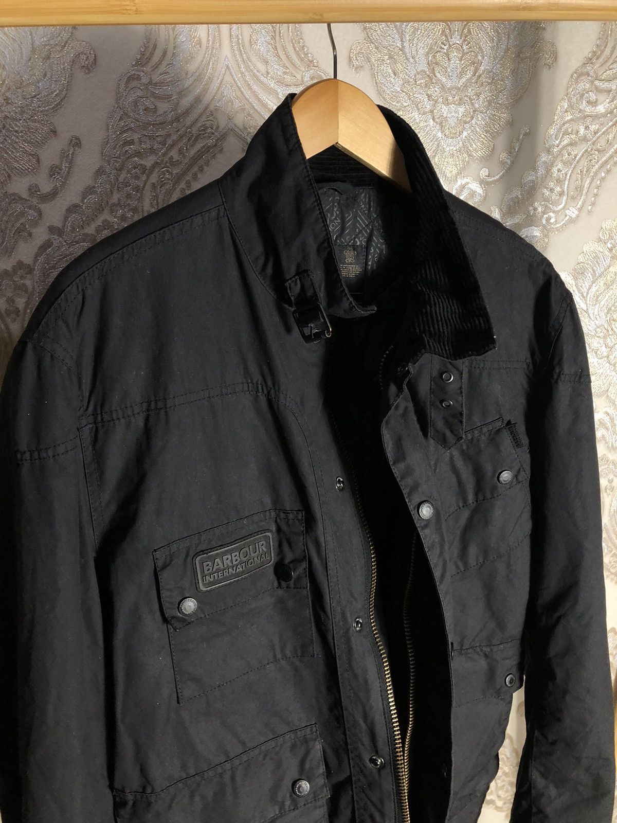 Barbour × Vintage VERY RARE BARBOUR INTERNATIONAL CRANK WAXED CASUAL JACKET Size US XXL / EU 58 / 5 - 4 Thumbnail
