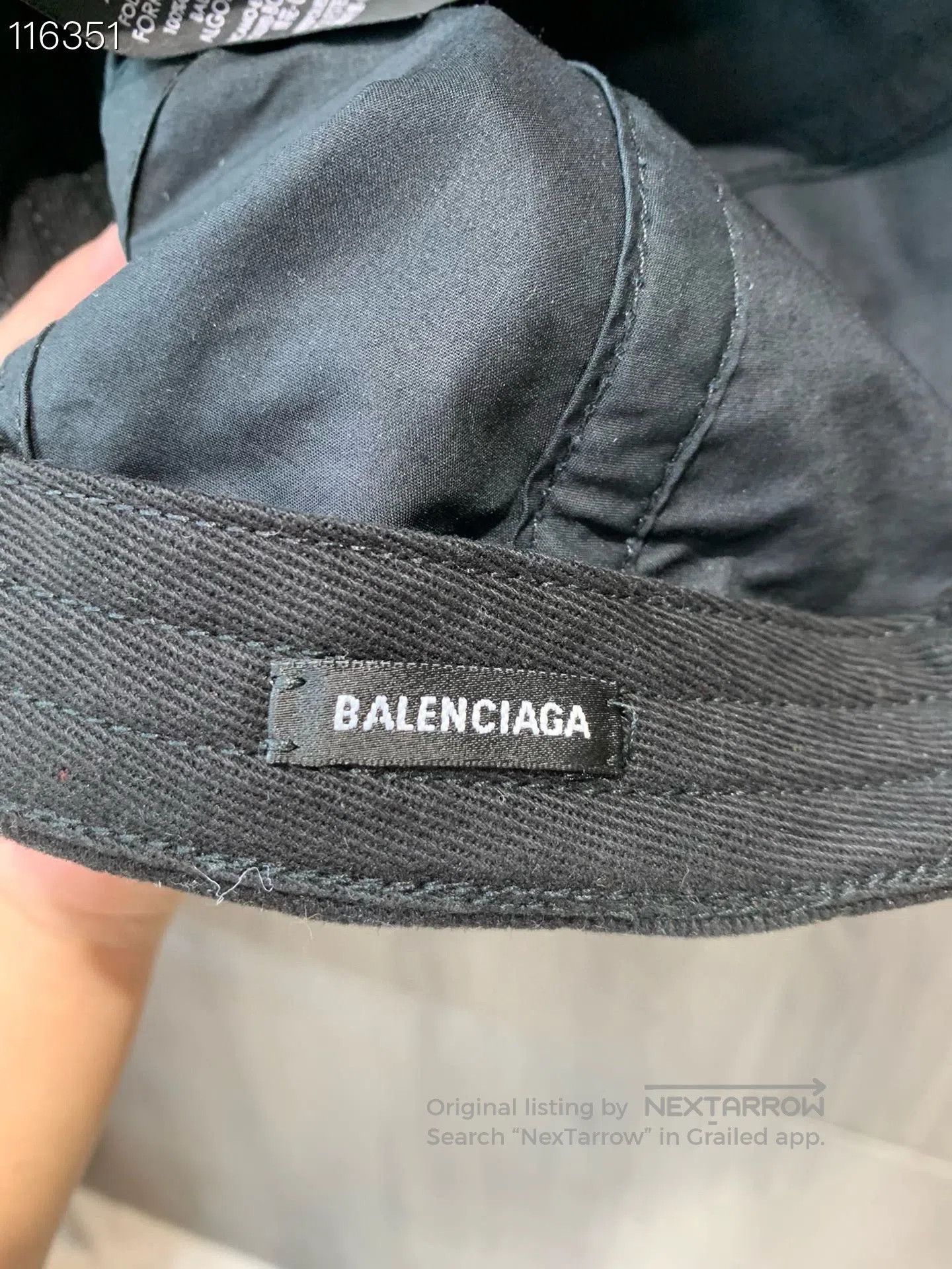 Balenciaga Balenciaga New Green Eco Logo Baseball Cap. Size ONE SIZE - 4 Thumbnail