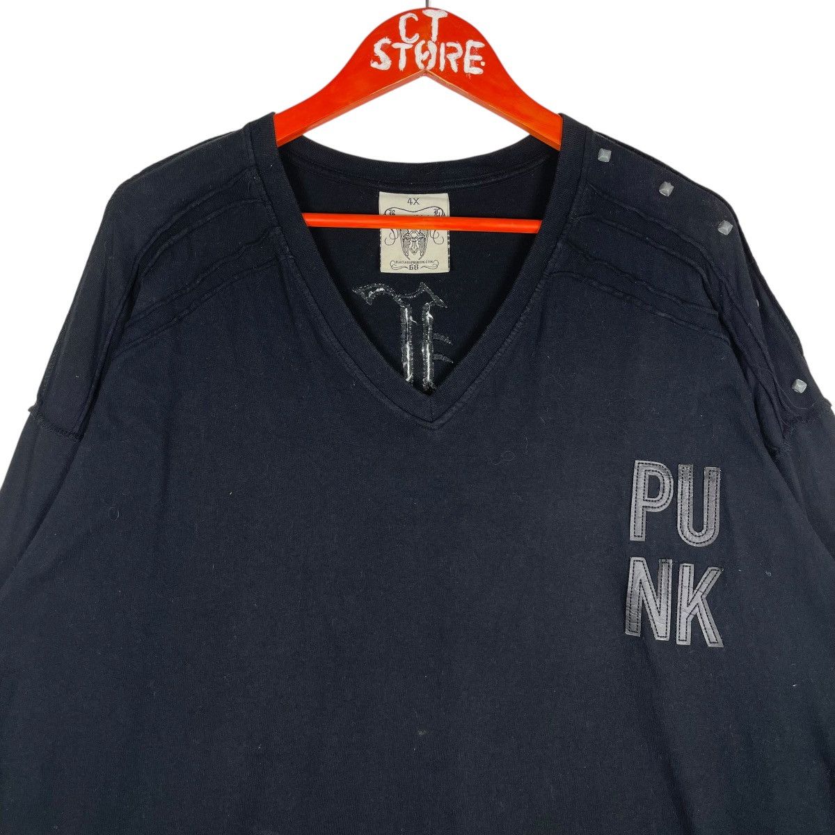 Black Label Blac Label Punk Long Sleeve Size 4X Size US XXL / EU 58 / 5 - 3 Thumbnail