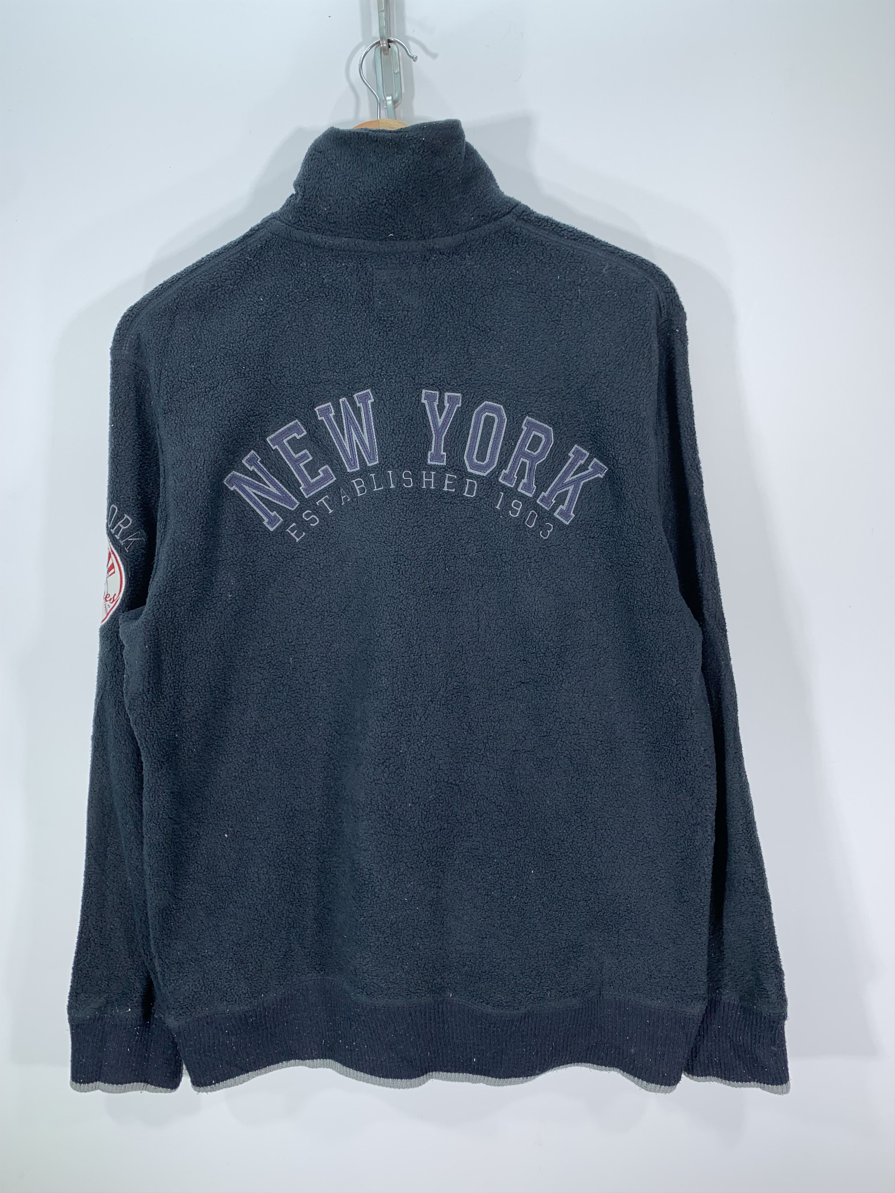 MLB × Uniqlo × Vintage Vintage MLB Uniqlo NY fleece Embroidered Logo Size US M / EU 48-50 / 2 - 2 Thumbnail