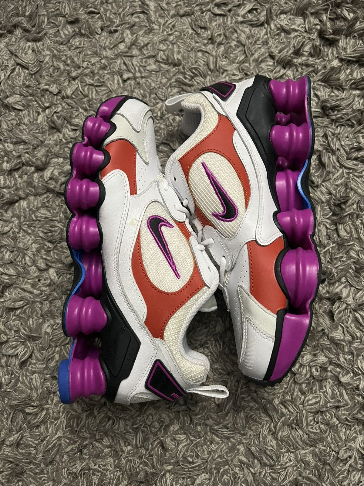Nike Women Nike Shox TL Nova - white/black-hyper violet Size US 5.5 / EU 38 - 5 Thumbnail