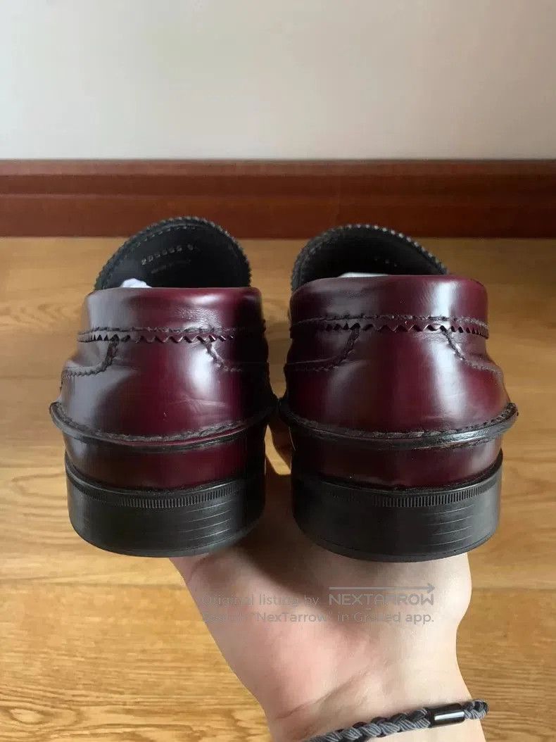 Prada Prada Wine Red Leather Loafers. Size US 8.5 / EU 41-42 - 5 Thumbnail