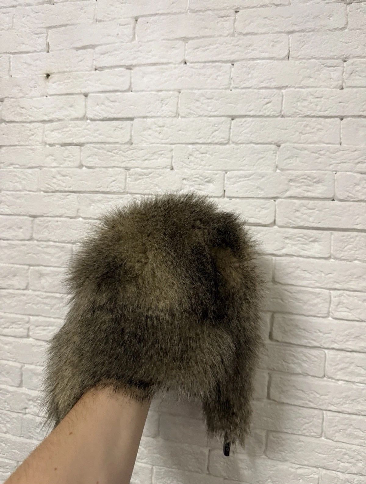 Other Y2K Ushanka Fur Trapper Hat Avantgarde Mohair Heavyweight Size ONE SIZE - 4 Thumbnail