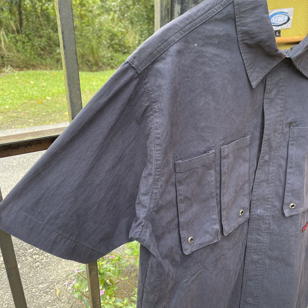 Spoon × Vintage 🔥Vintage Spoon Double Pocket Buttons Up Workers Shirts Size US L / EU 52-54 / 3 - 5 Thumbnail