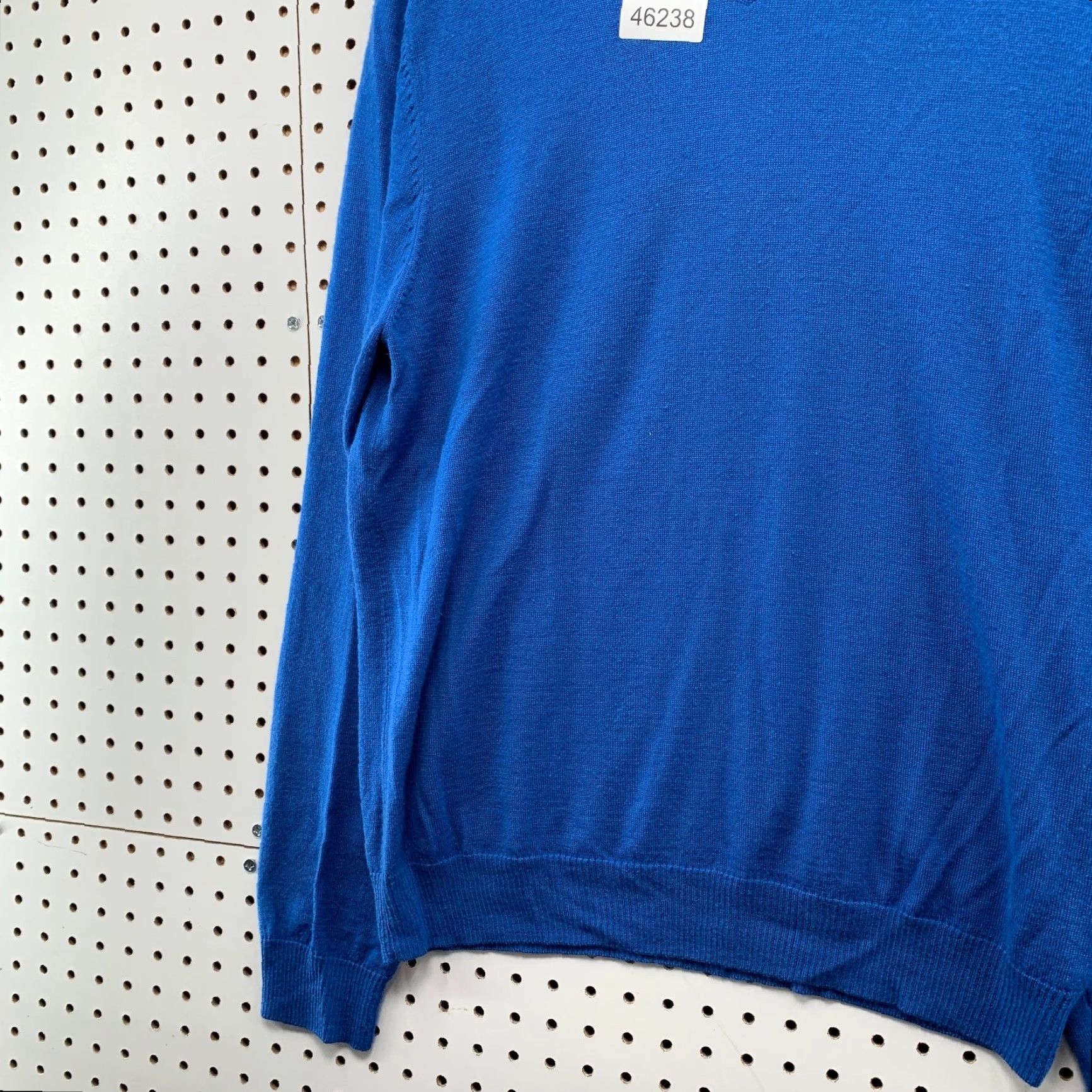 Apt. 9 APT. 9 Merino Wool Sweater Mens L Blue V-Neck Lightweight Business Work Shirt Size US L / EU 52-54 / 3 - 4 Thumbnail