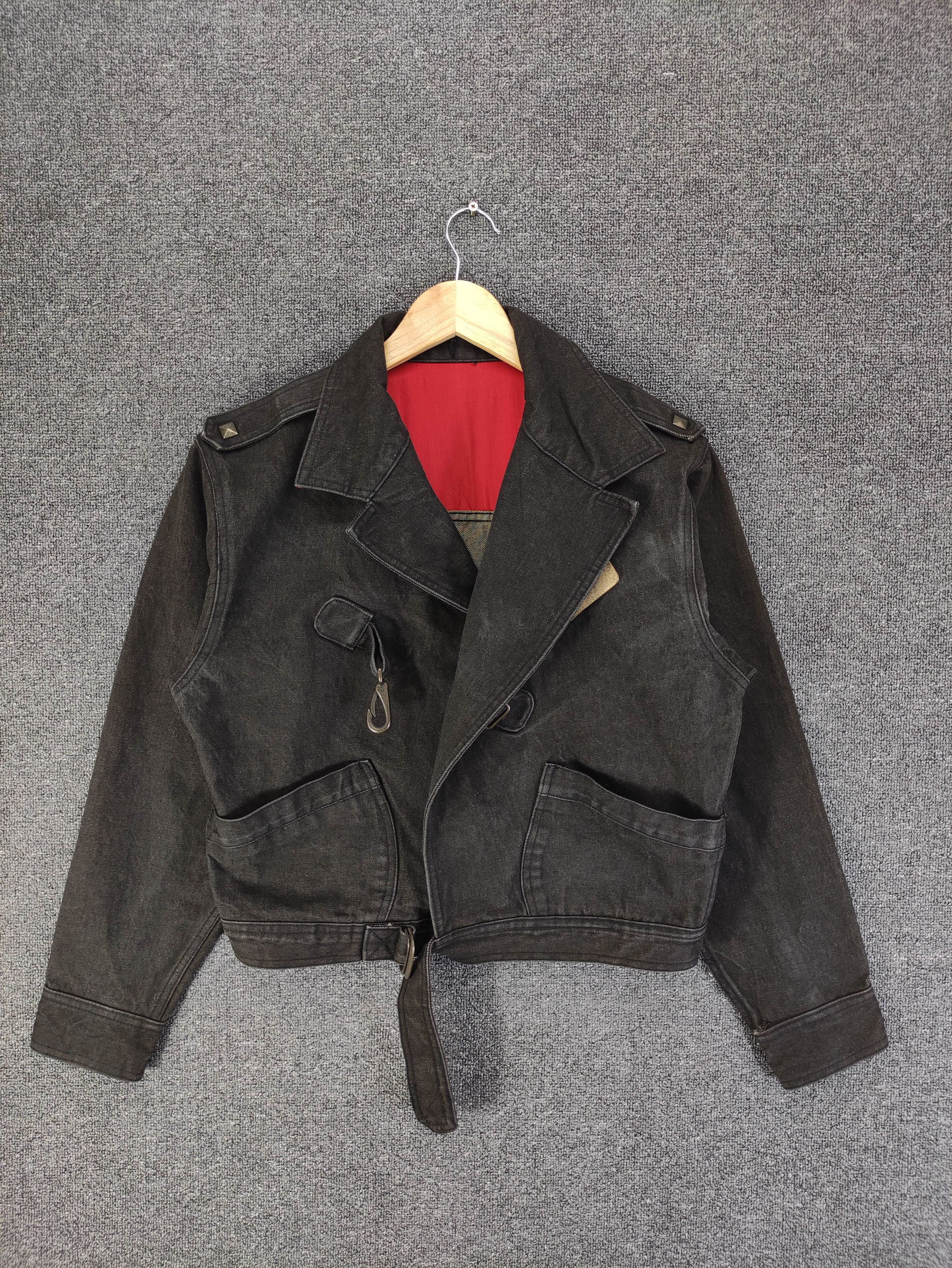 Vintage Vintage 80s The Mods Denim Jacket Tatsuya Moriyama Rare Size M / US 6-8 / IT 42-44 - 1 Thumbnail