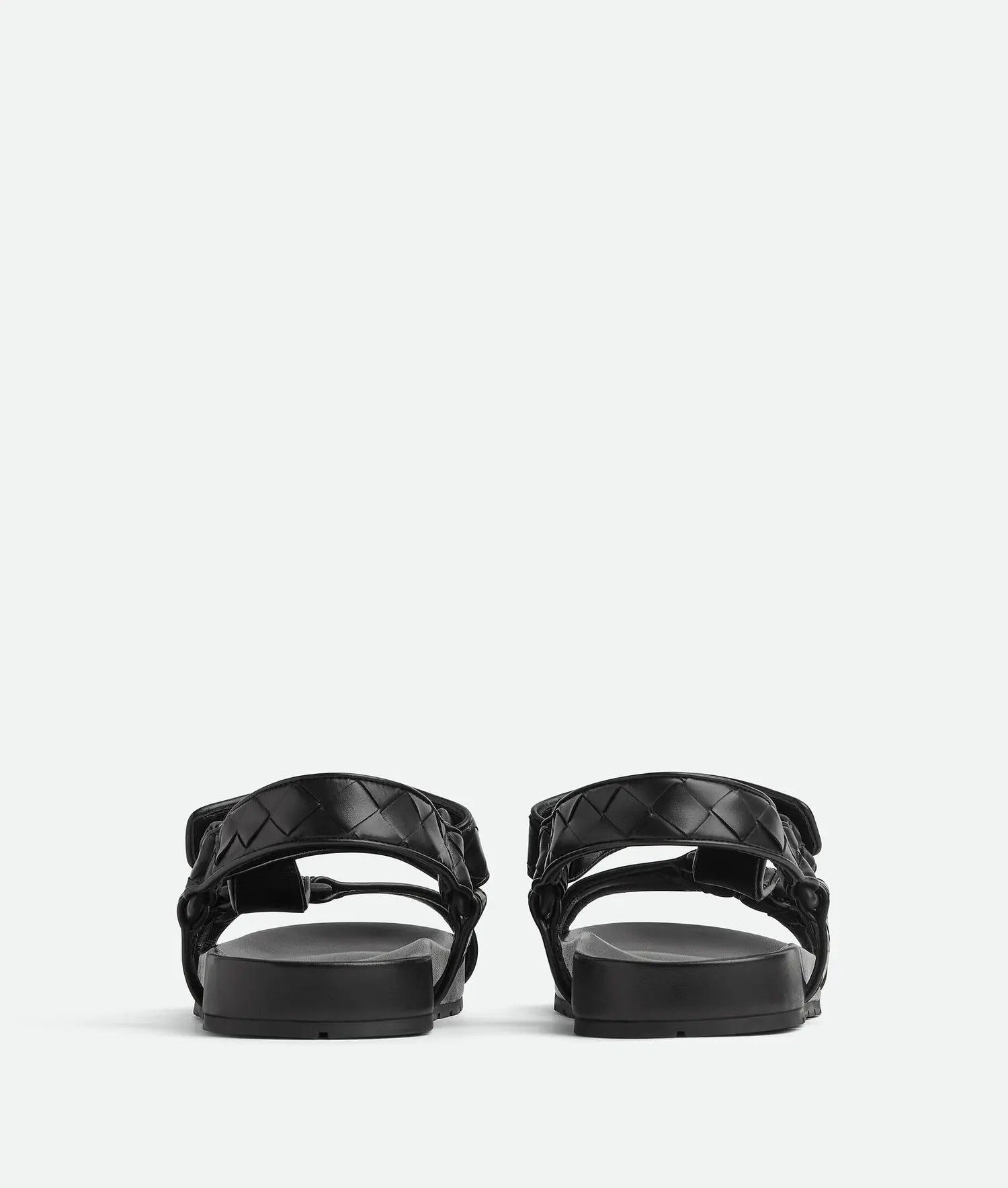 Bottega Veneta o1bcso1str0925 Trip Sandals in Black Size US 7 / EU 40 - 3 Thumbnail