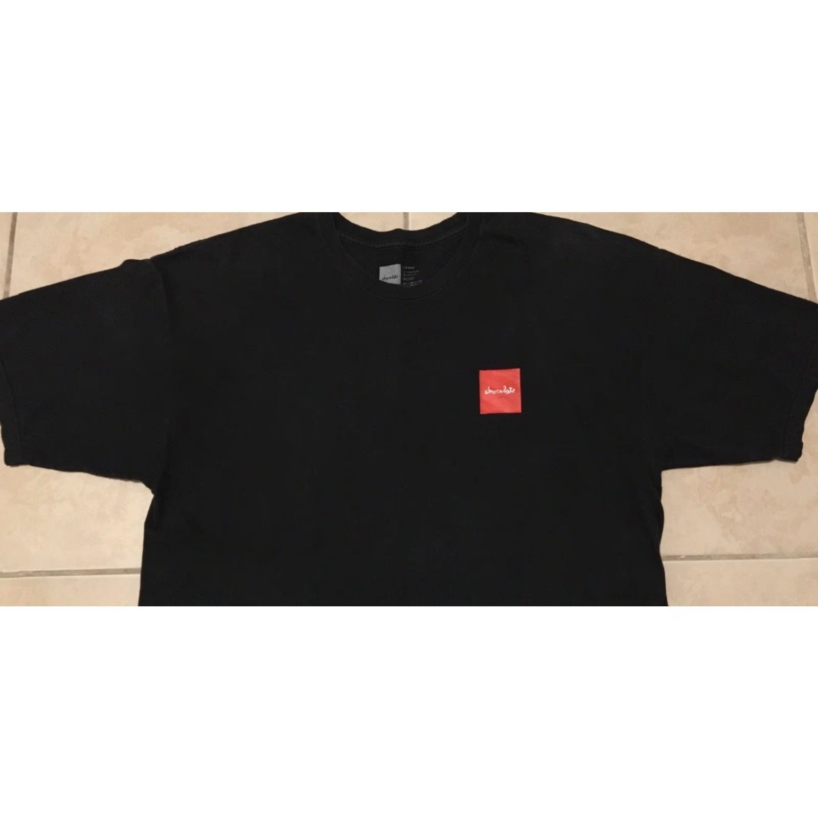 CHOCOOLATE VINTAGE Chocolate Skateboards Faded Las Vegas Shirt XL Girl Size US XL / EU 56 / 4 - 7 Thumbnail
