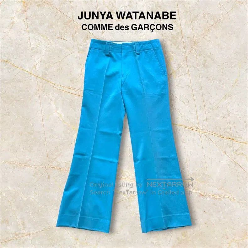 Junya Watanabe Junya Watanabe Size S Wool Dress Pants Size 26" / US 2 / IT 38 - 1 Thumbnail