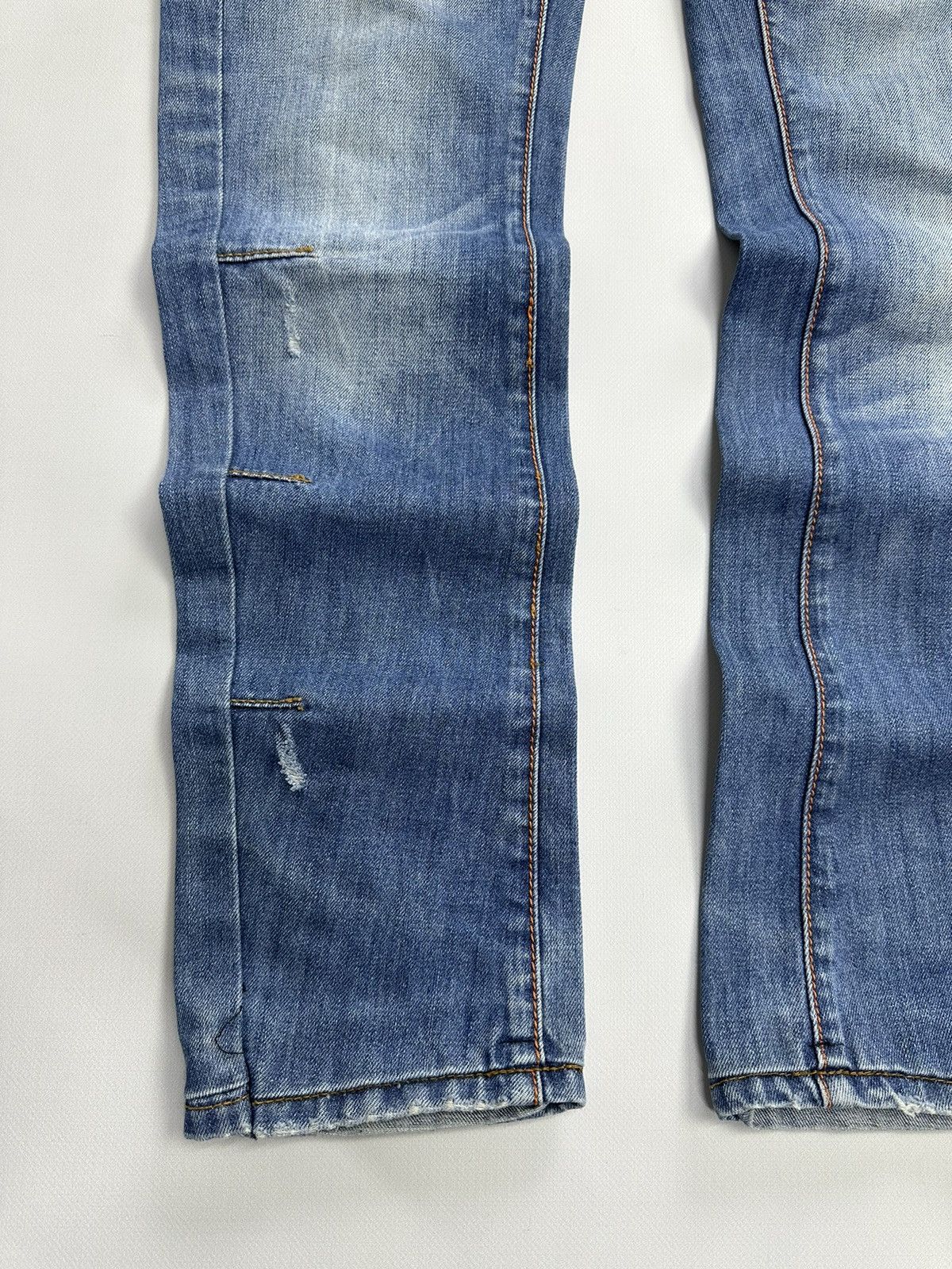 Takashi Murakami Vintage Denim Jeans Japanese Design Y2k Diesel Avantgarde Size US 32 / EU 48 - 4 Thumbnail