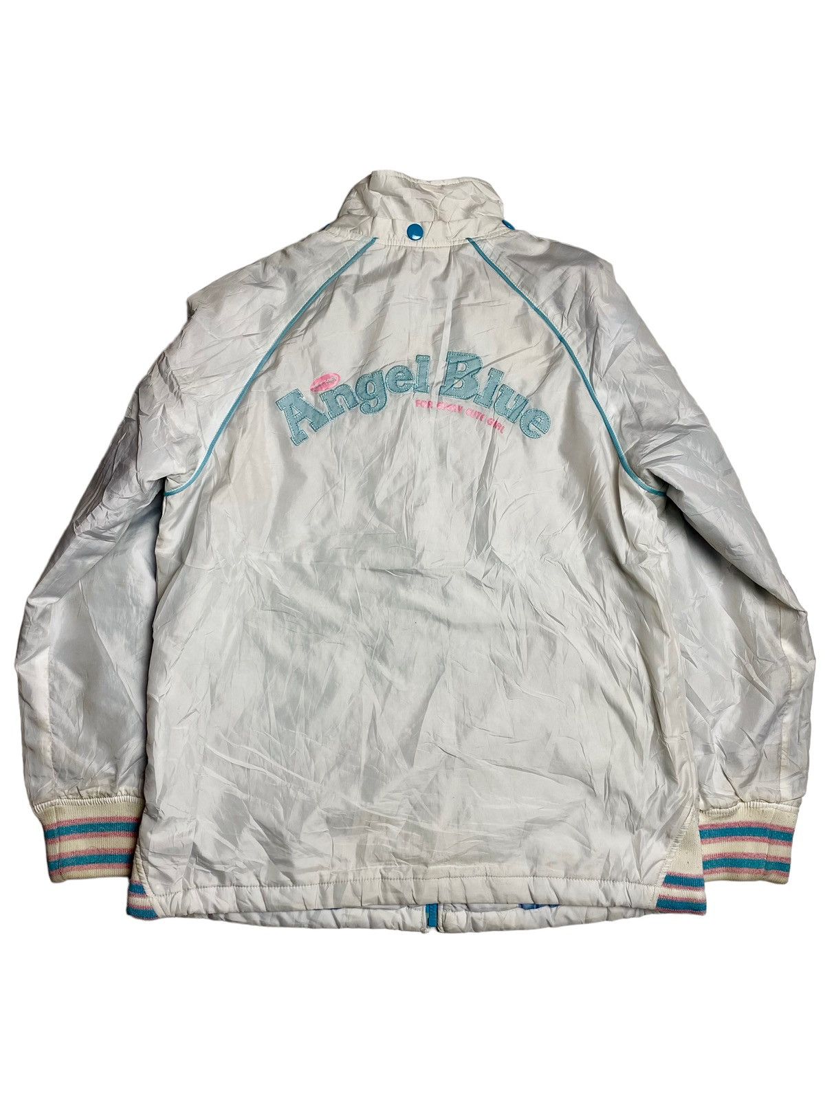 Angel Blue 2000s Angel Blue - White Cute Girls Jacket Size M / US 6-8 / IT 42-44 - 5 Thumbnail