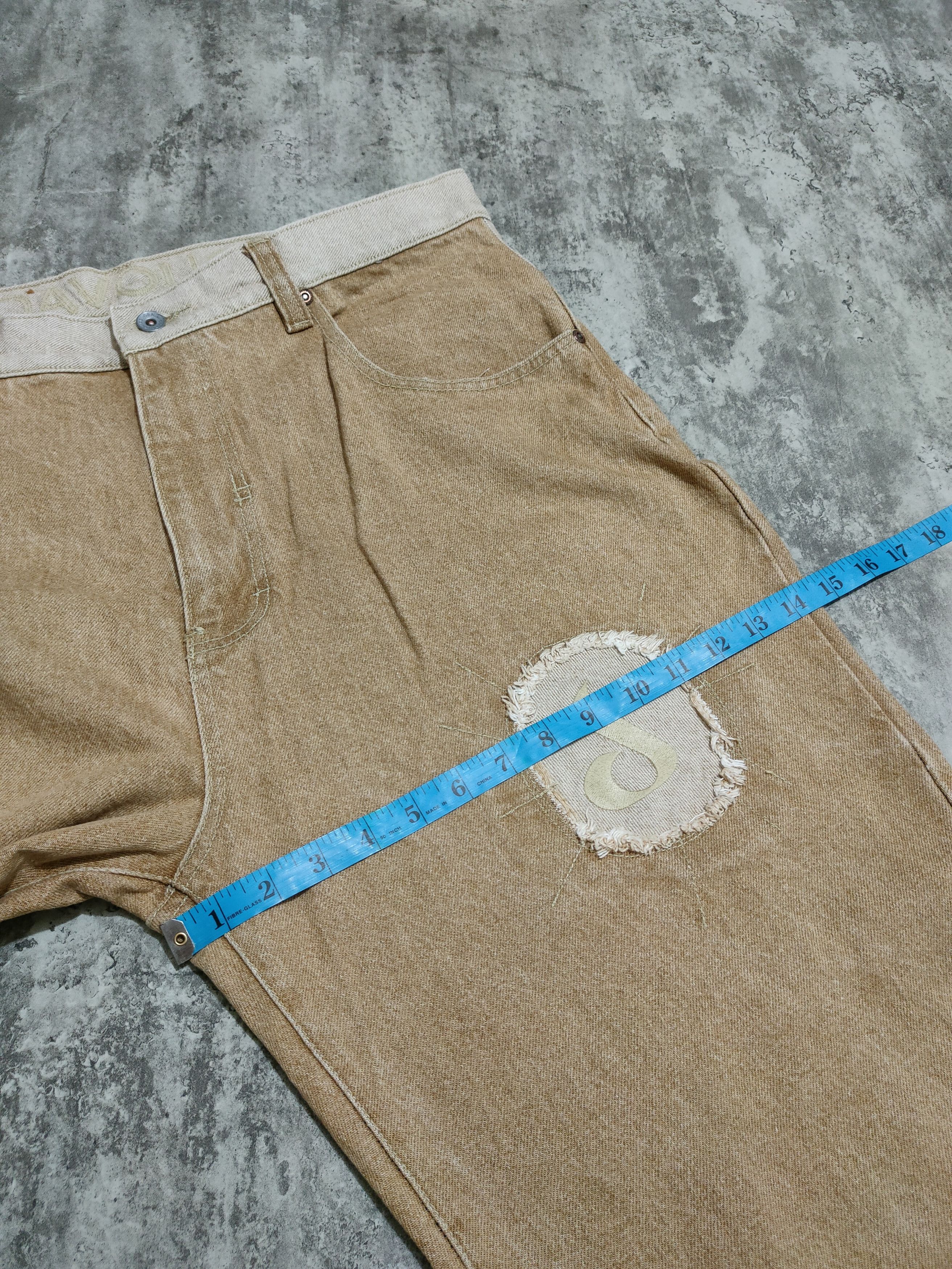 Vintage Vintage 90s Davoucci Baggy Hip hop Jeans street style Size US 36 / EU 52 - 17 Thumbnail