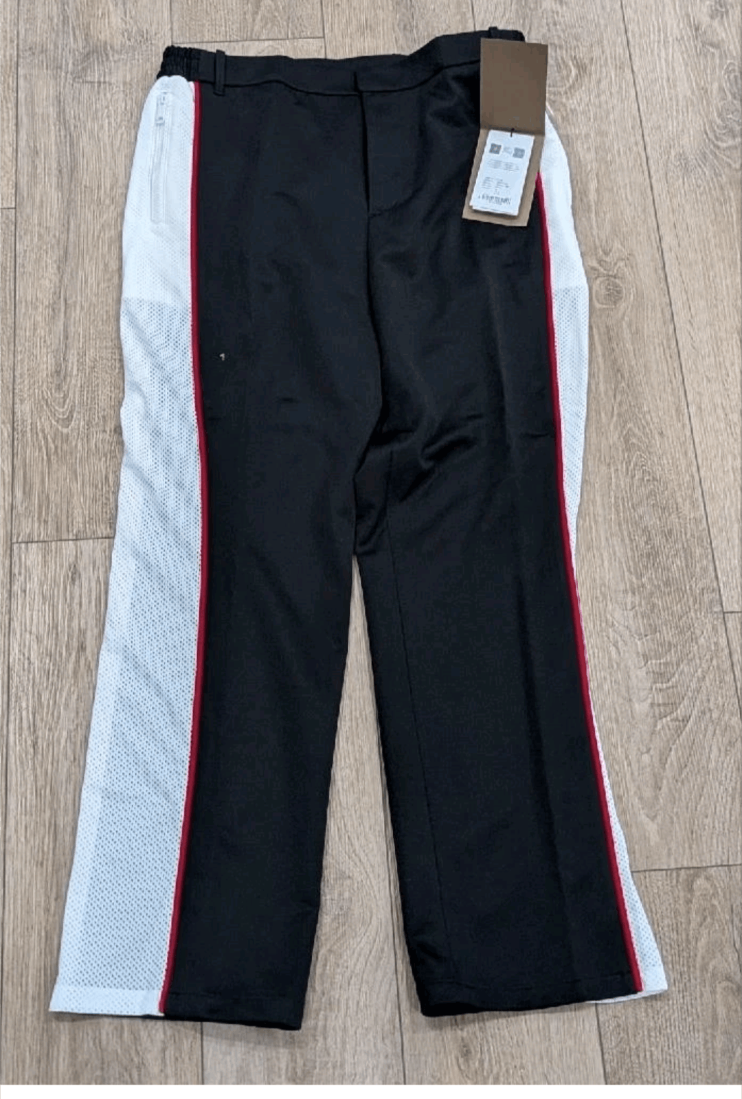 Burberry Burberry Striped Cotton Blend Trousers Pants Black 54 US 38 Size US 38 / EU 54 - 1 Thumbnail