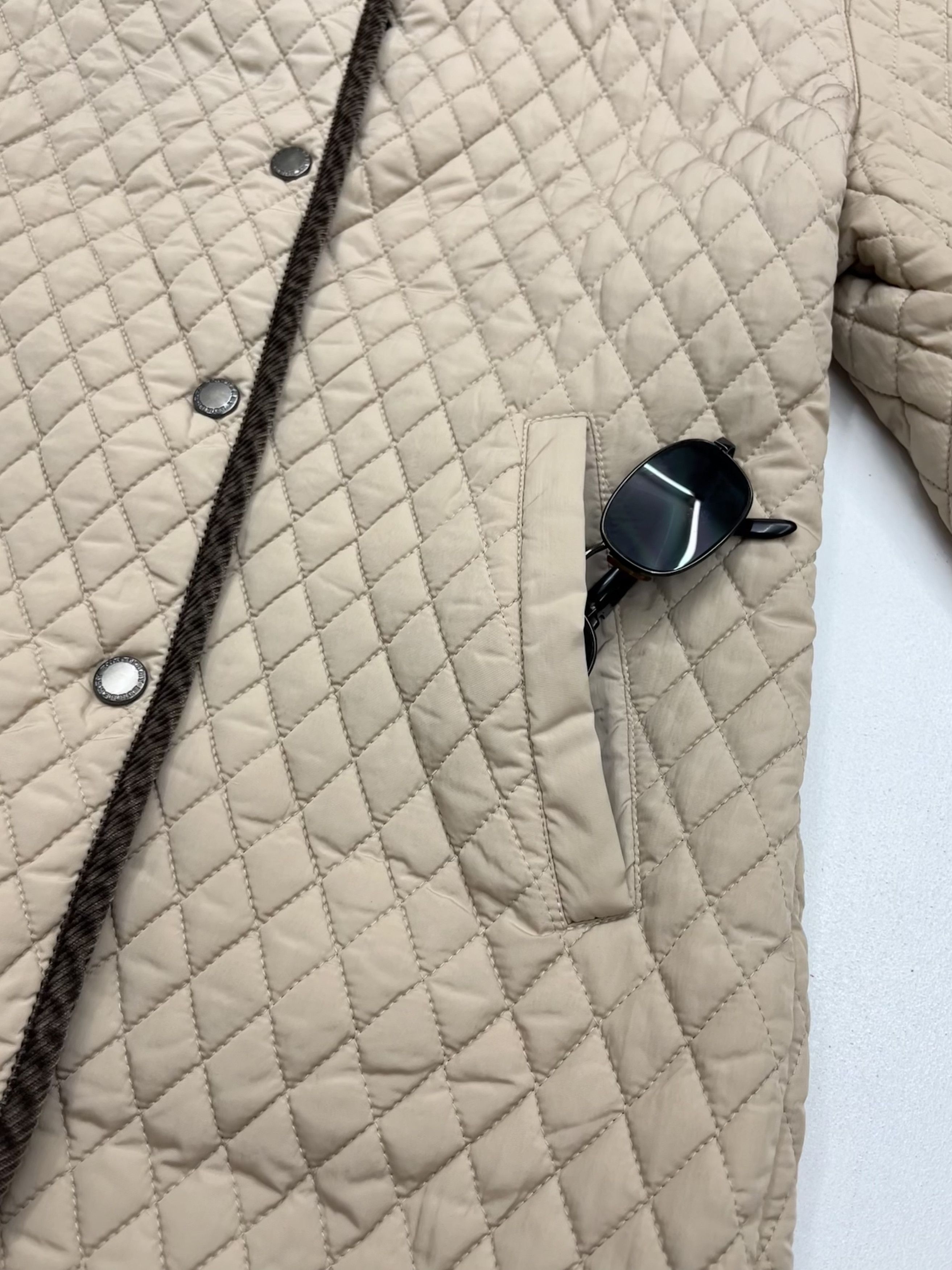 Burberry Burberry Quilted Jacket Beige Size M / US 6-8 / IT 42-44 - 6 Thumbnail