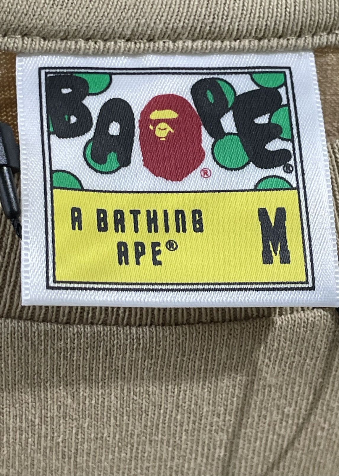 Bape BAPE Mad Shark Tee Beige Size US M / EU 48-50 / 2 - 6 Thumbnail