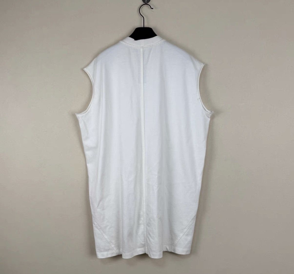 Rick Owens Rick Owens 24SS New Arrival White Sleeveless Vest / Tank Top Size US S / EU 44-46 / 1 - 4 Thumbnail