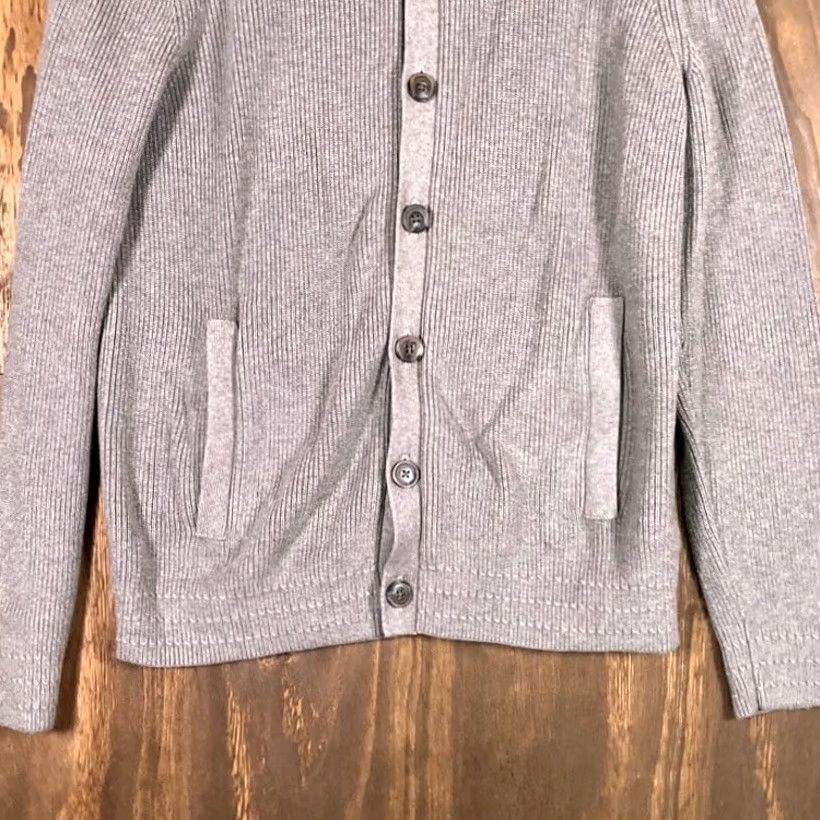 Banana Republic Banana Republic Mens Sweater Cardigan Brown Mock Neck Button Down Large Knit Size US L / EU 52-54 / 3 - 3 Thumbnail