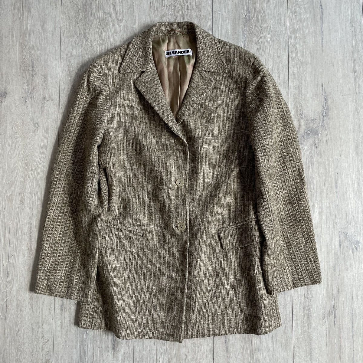 Jil Sander 90s Jil Sander+ wool blazer Size S / US 4 / IT 40 - 1 Thumbnail