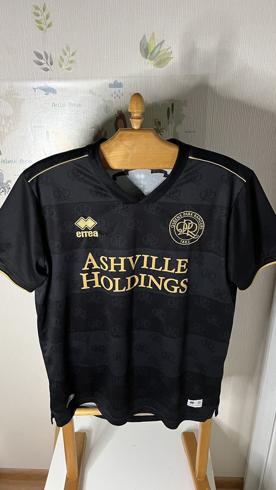 Errea MATCH WORN⁉️Queens park rangers Robert Dickie jersey errea Size US M / EU 48-50 / 2 - 2 Thumbnail