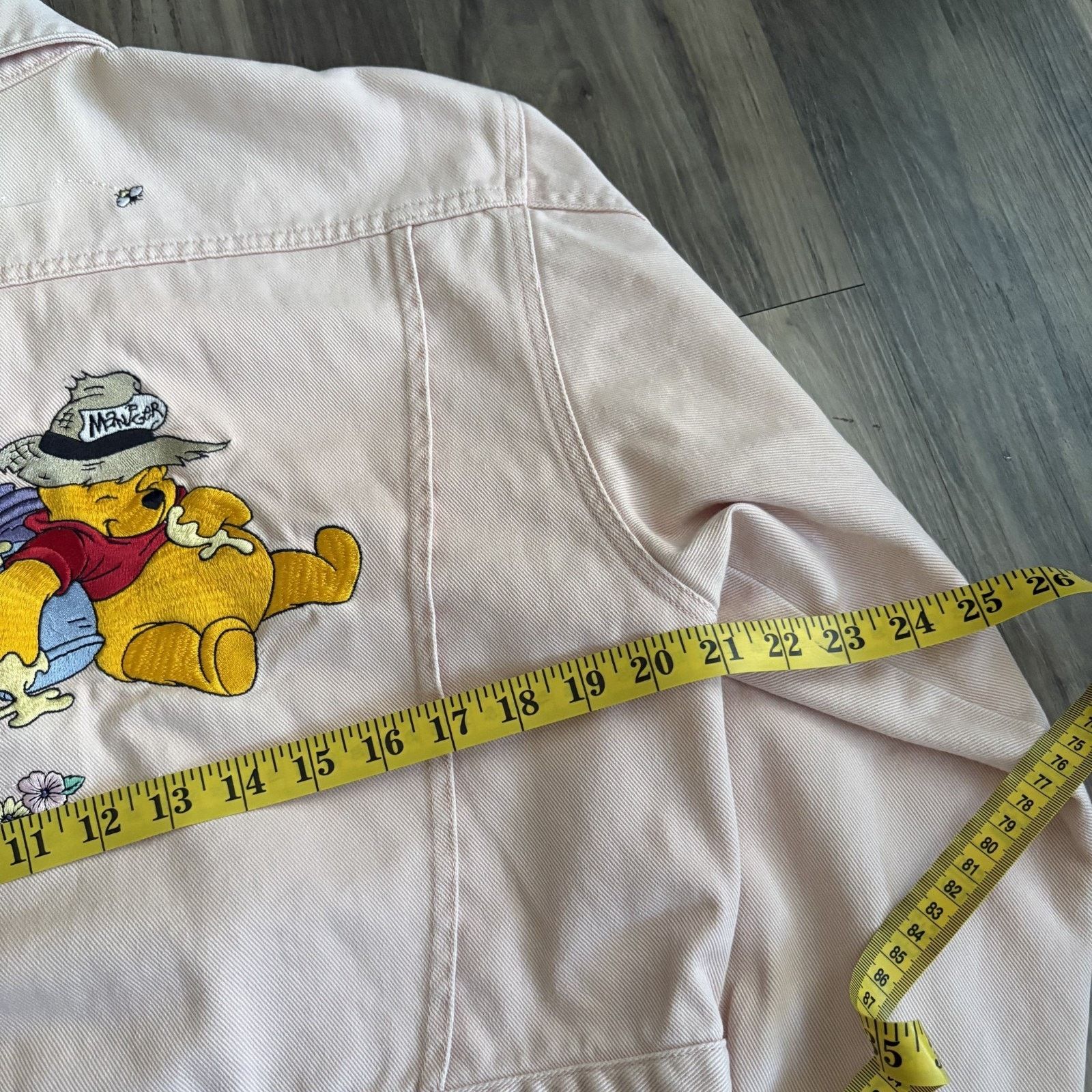 Disney × Vintage Vintage Disney Winnie The Pooh Denim Jacket Women's Size L Size L / US 10 / IT 46 - 8 Thumbnail