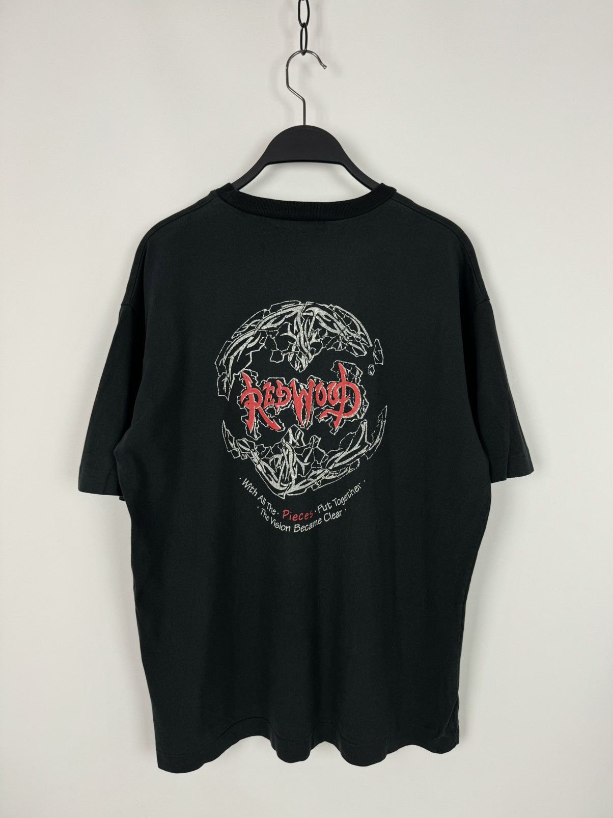 Band Tees × Vintage 1990's Vintage Redwood Single Stitch t shirt Size US L / EU 52-54 / 3 - 3 Thumbnail
