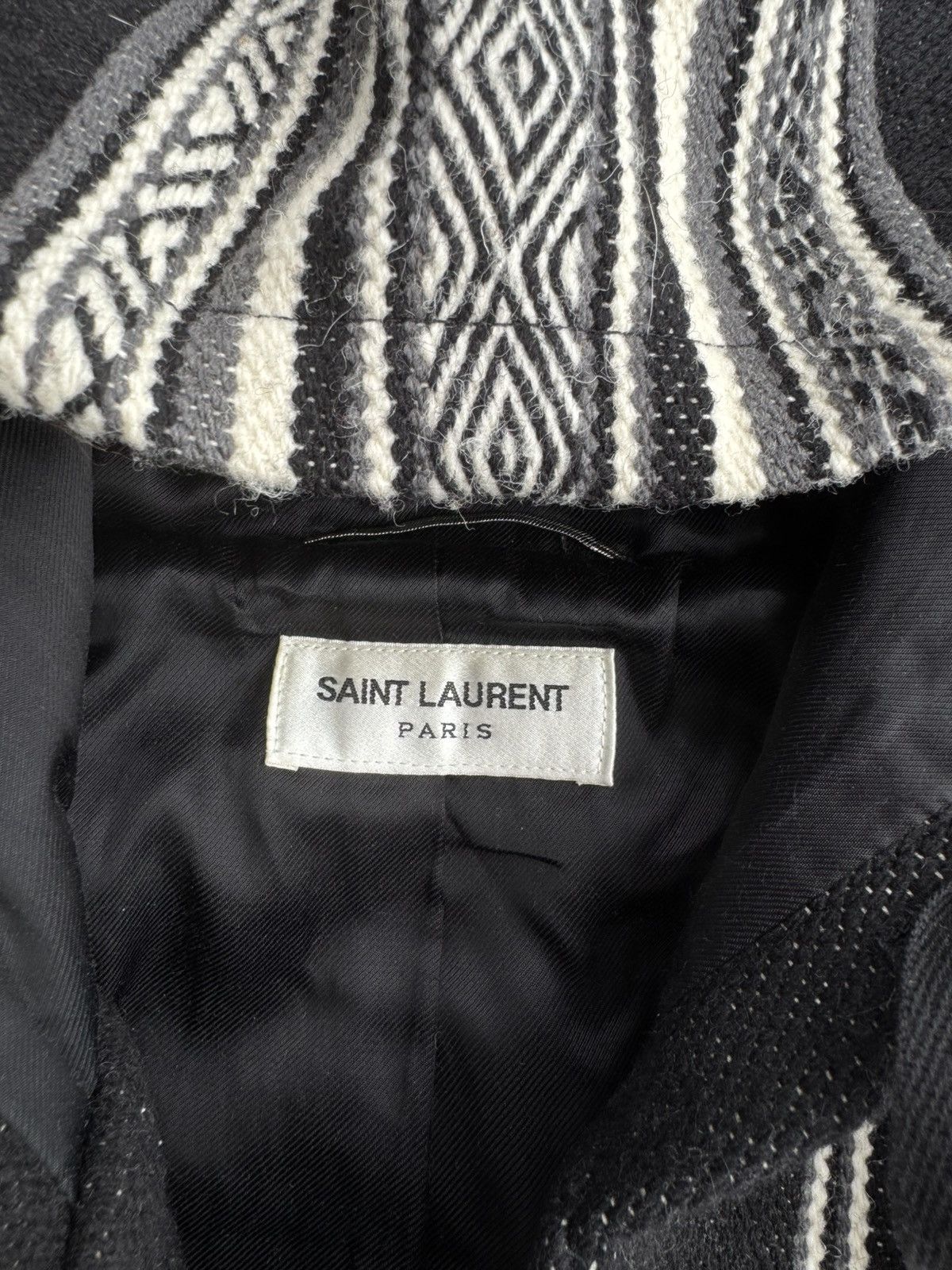 Saint Laurent Paris *RARE* Saint Laurent Paris 2017 Wool Blend Zip Jacket Size US S / EU 44-46 / 1 - 5 Thumbnail
